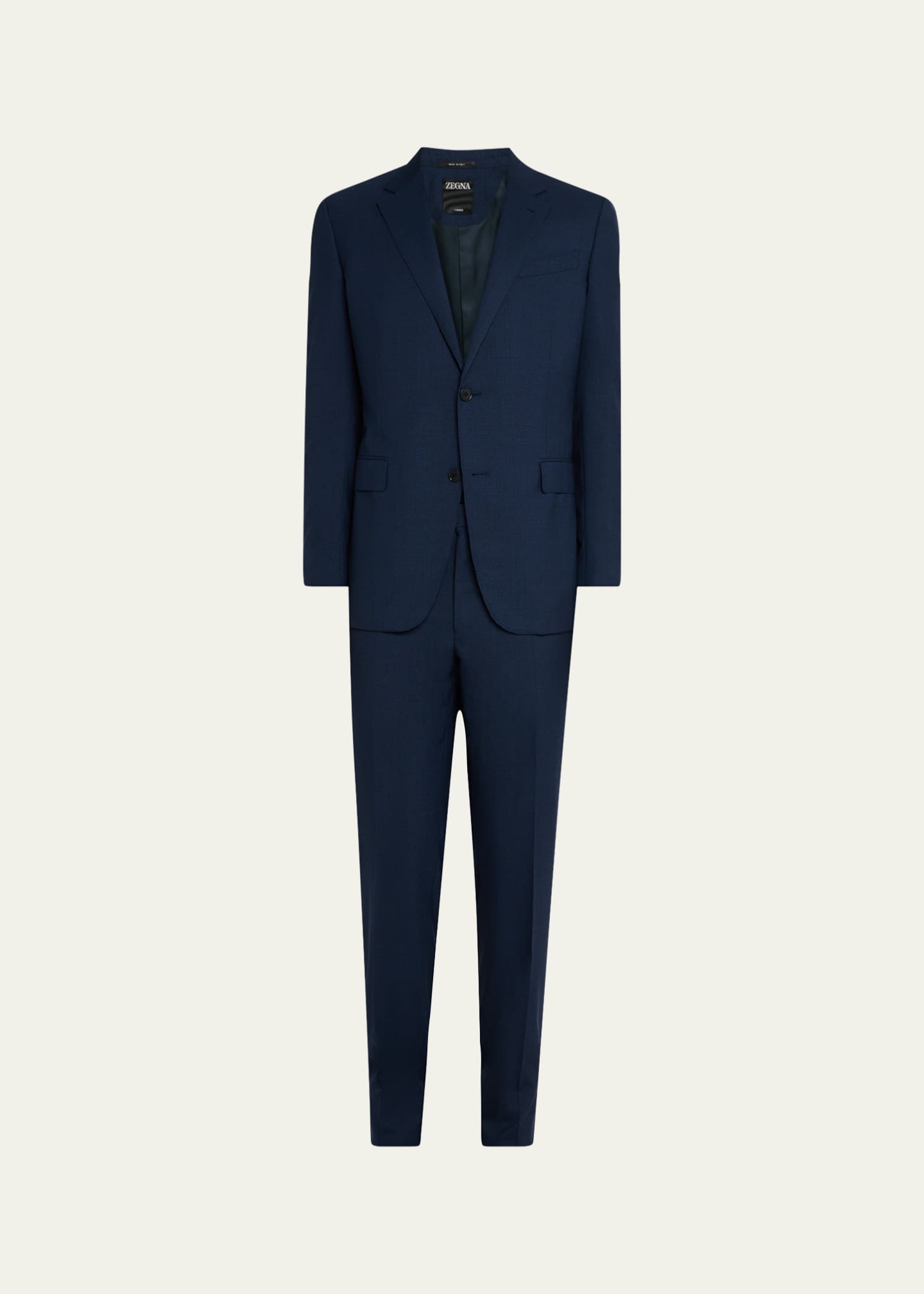 ZEGNA Men's Melange Trofeo Suit Image 1 of 8