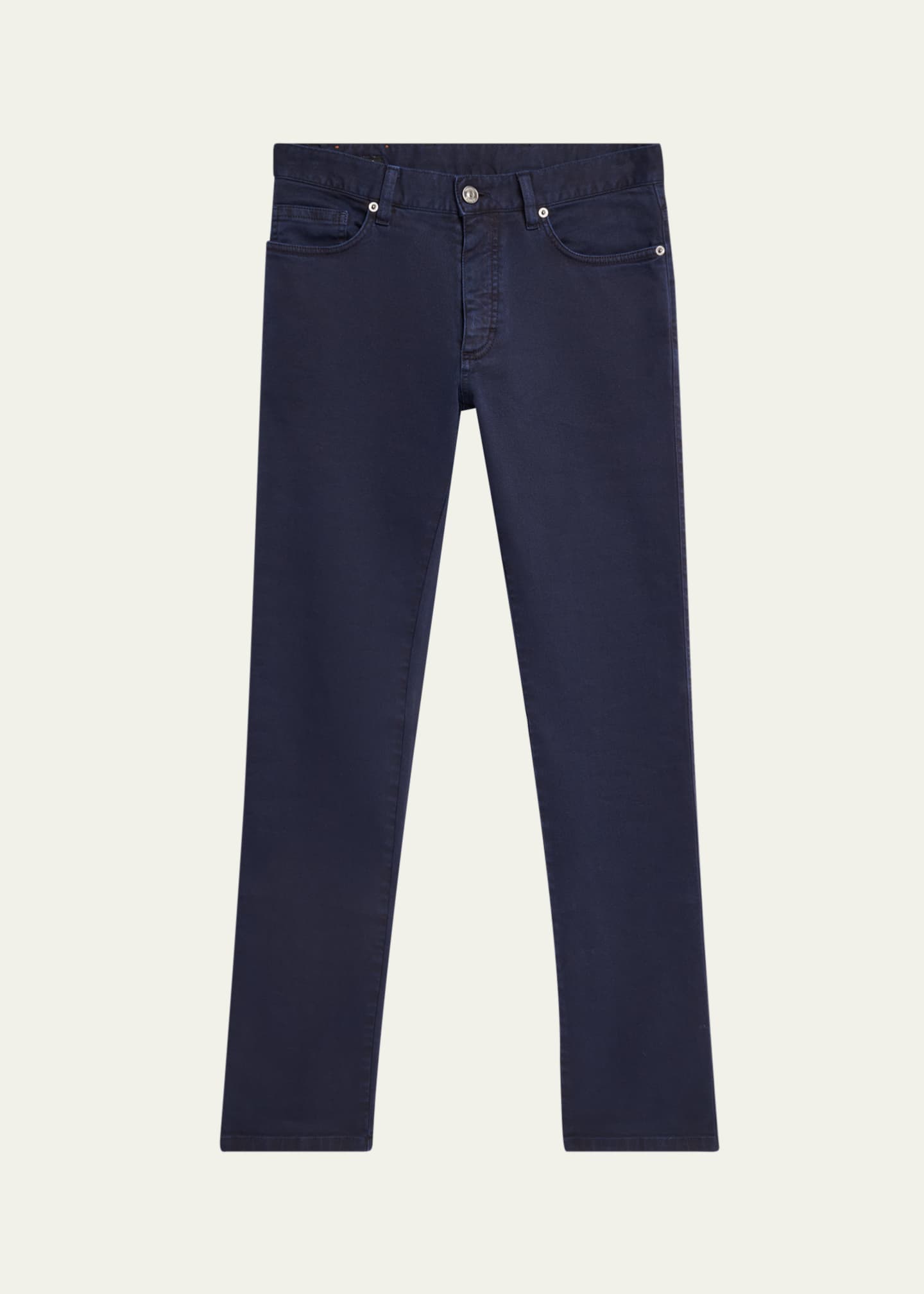 ZEGNA Men's Comfort Delave Five-Pocket Jeans Image 1 of 5