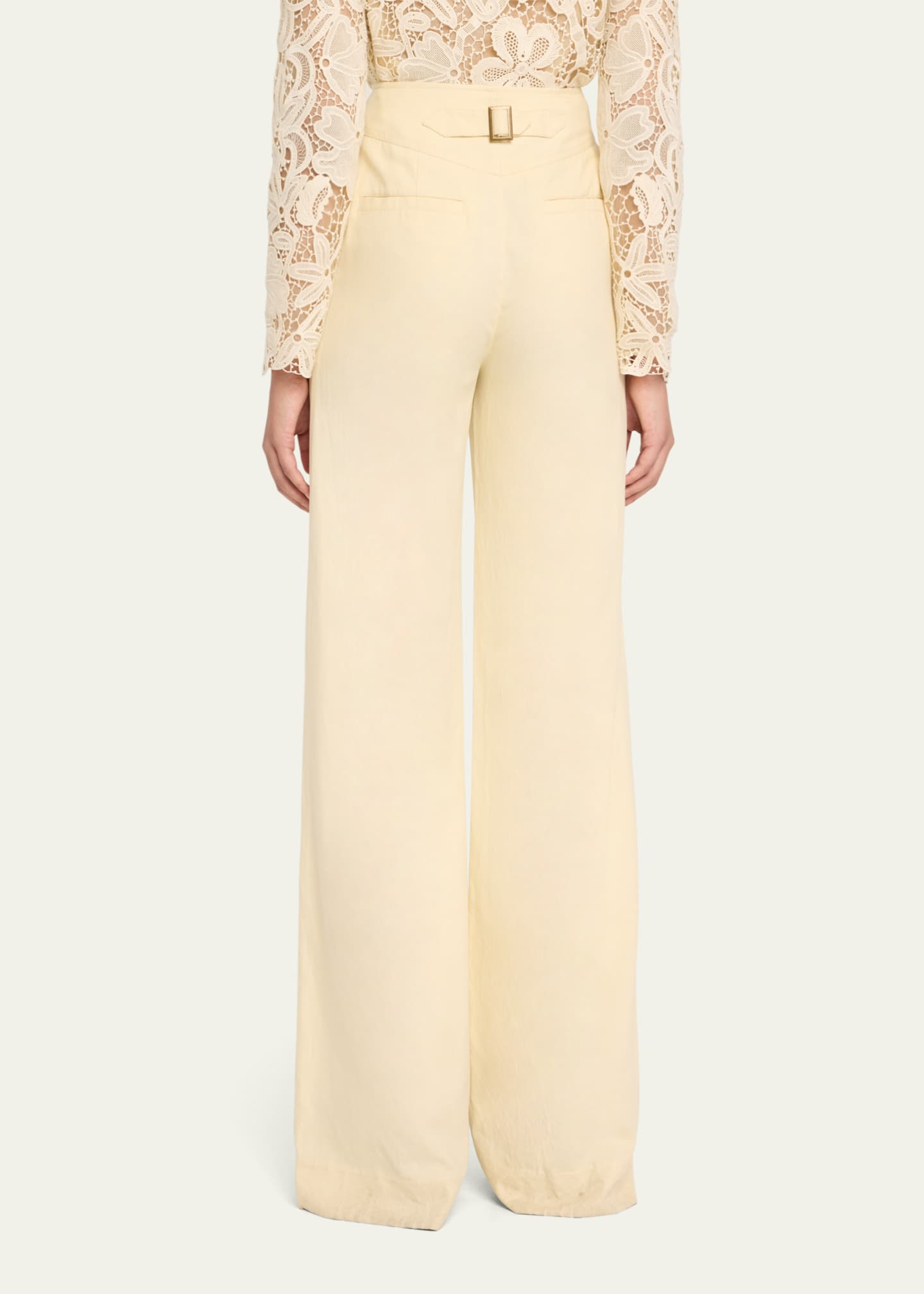 Ulla Johnson Yalena Straight-Leg Pants Image 3 of 5