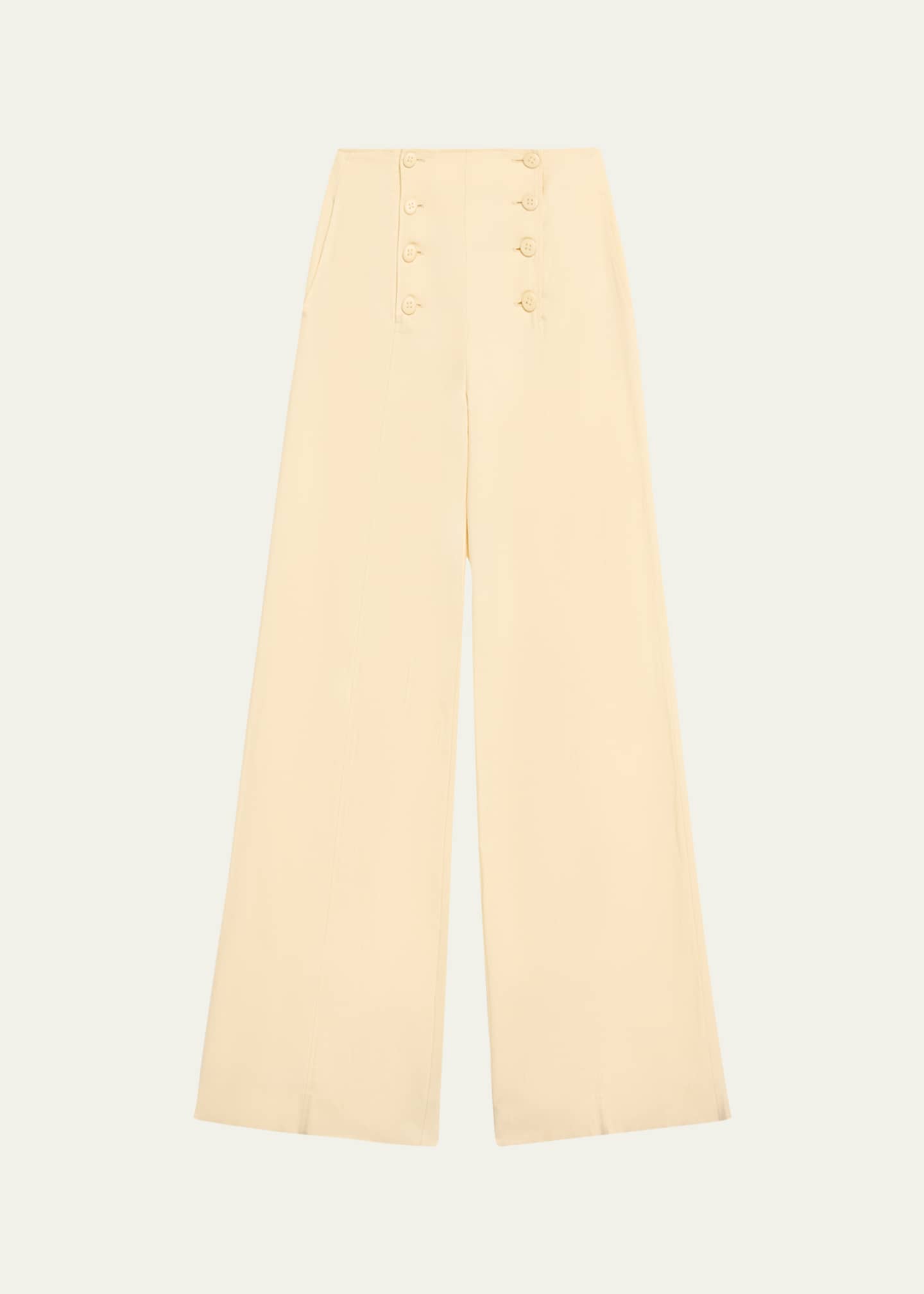 Ulla Johnson Yalena Straight-Leg Pants Image 1 of 5