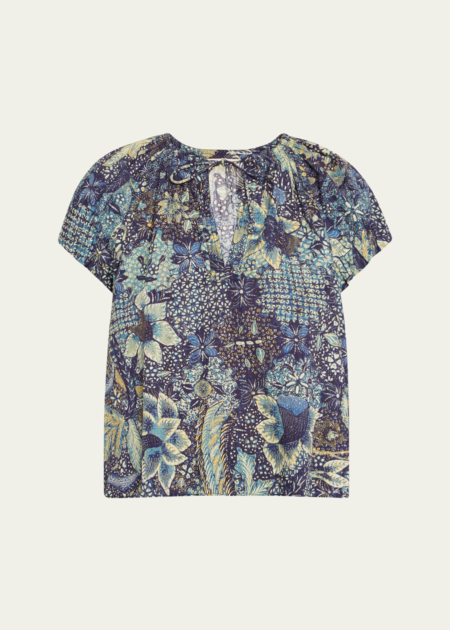 Ulla Johnson Issa Tie-Neck Top Image 1 of 5