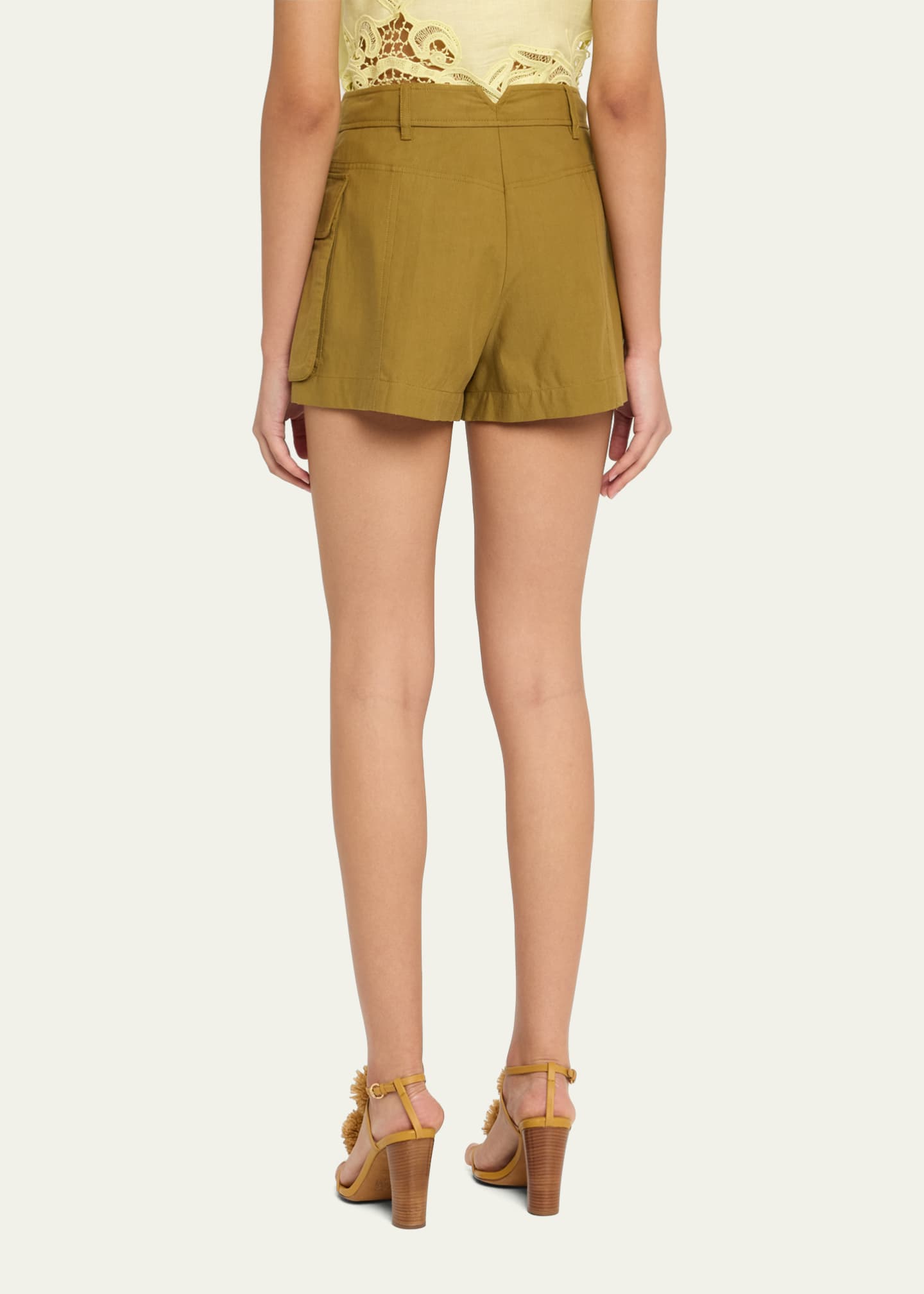 Ulla Johnson Sadie Cargo Shorts Image 3 of 5