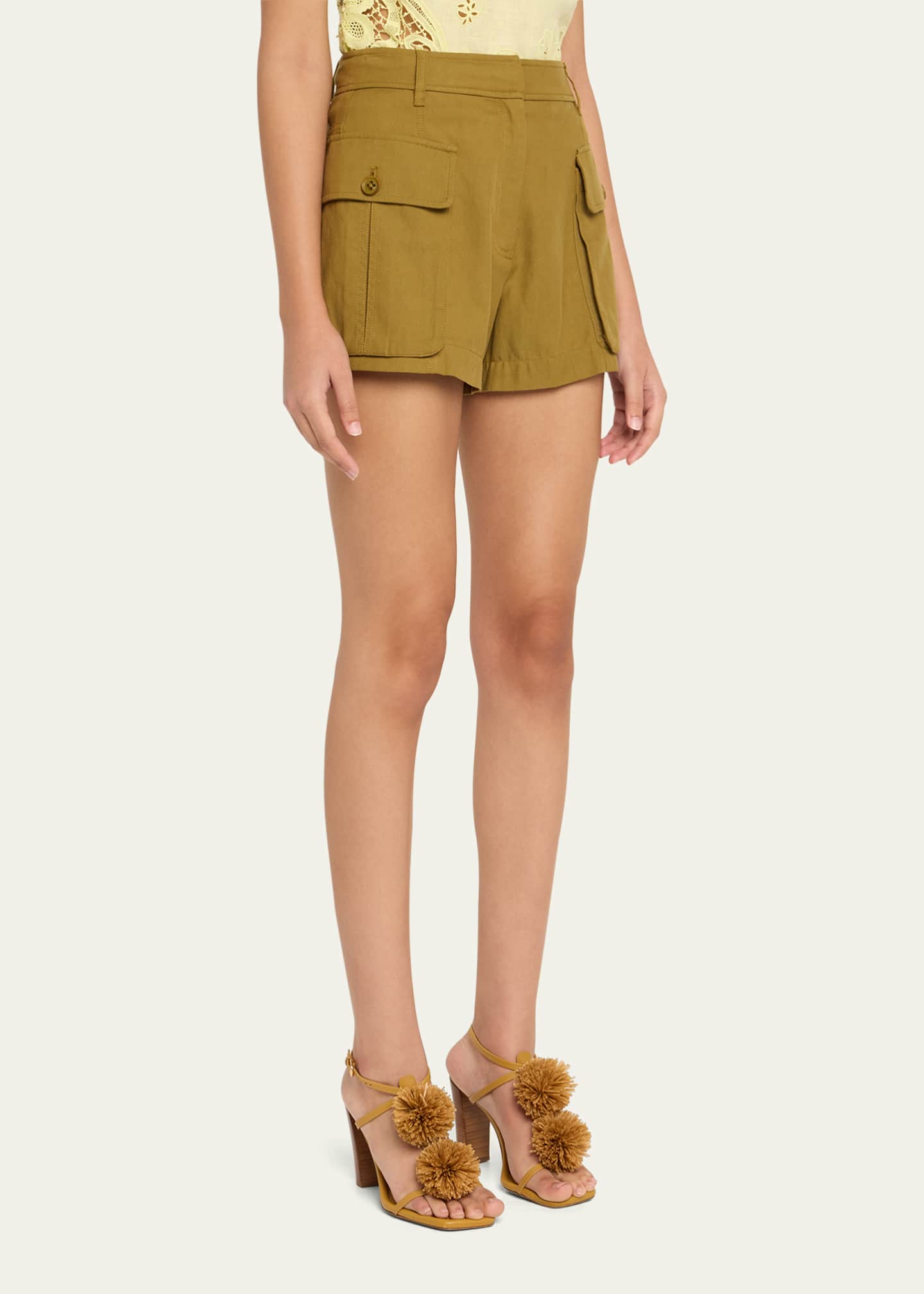 Ulla Johnson Sadie Cargo Shorts Image 4 of 5