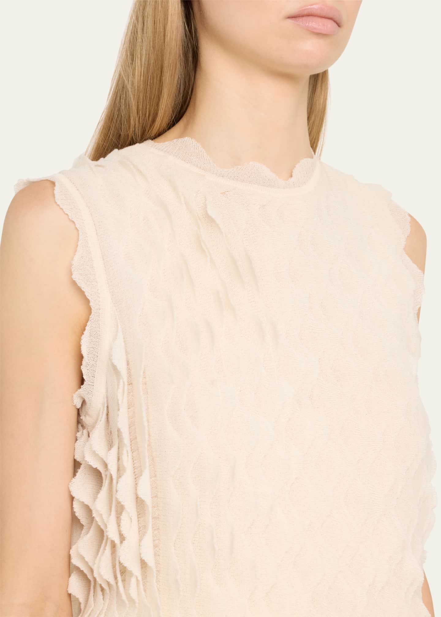 Ulla Johnson Kaelyn Textured Midi Dress Image 5 of 5