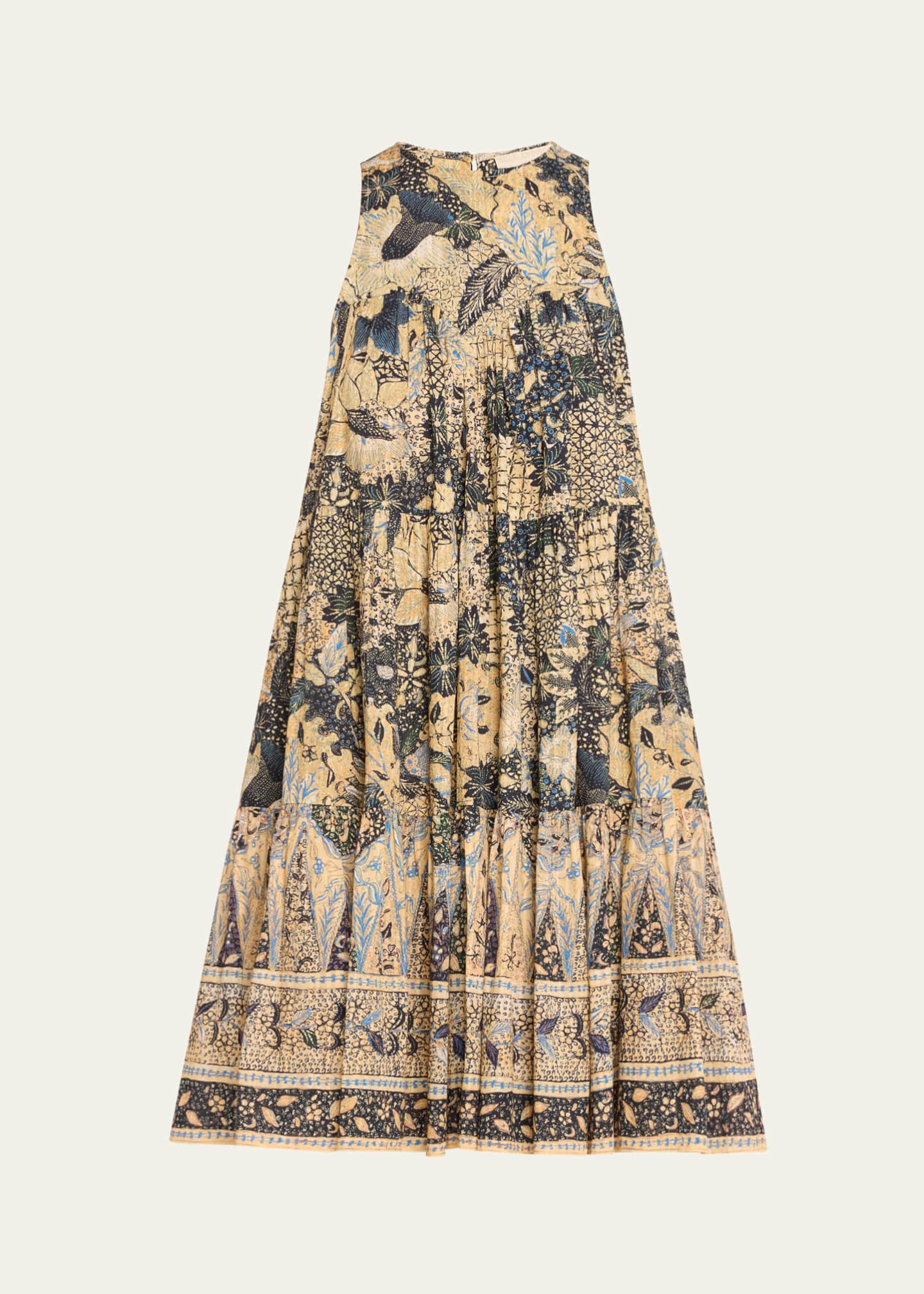 Ulla Johnson Mari Printed Swing Dress Image 1 of 5