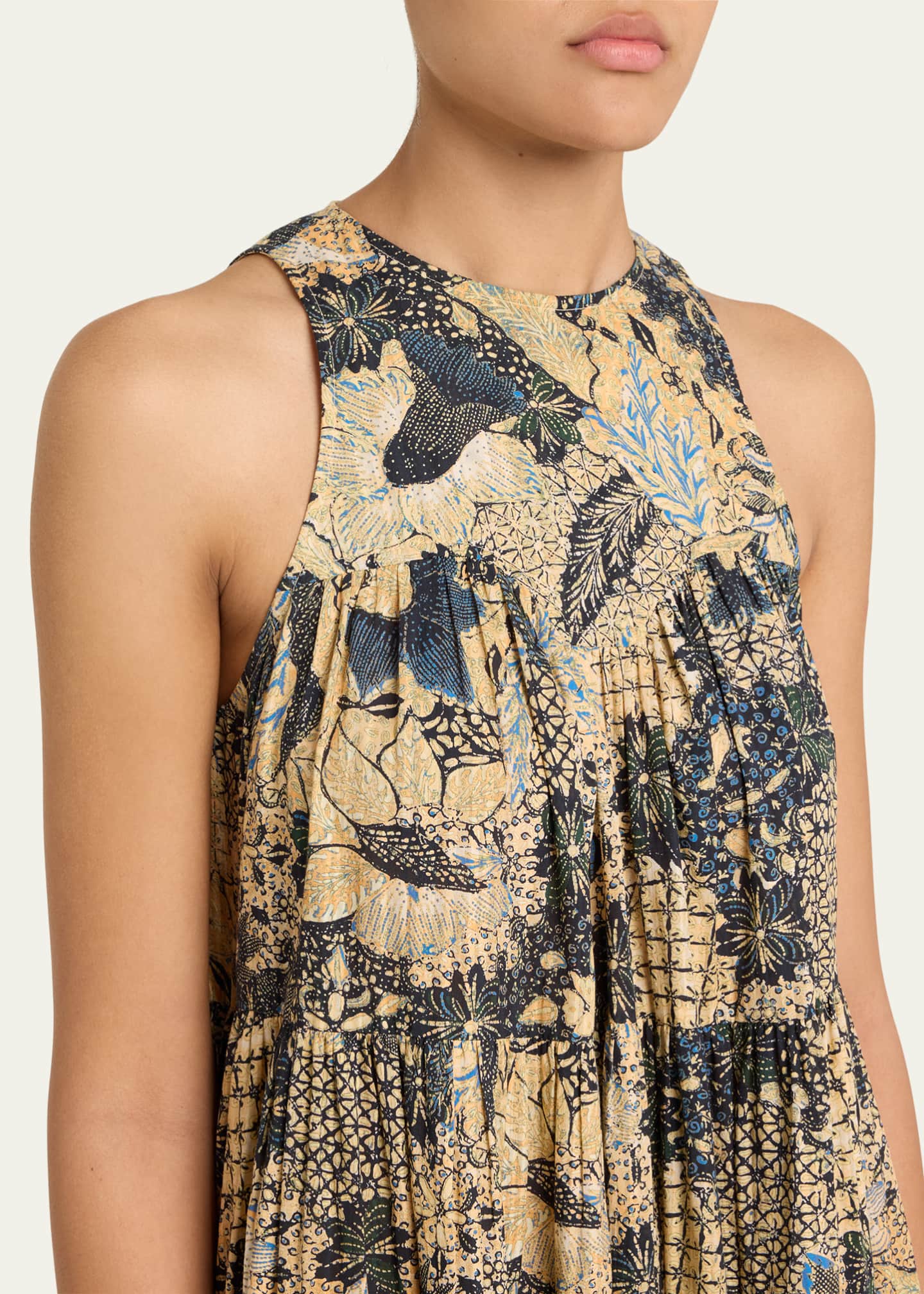 Ulla Johnson Mari Printed Swing Dress Image 5 of 5