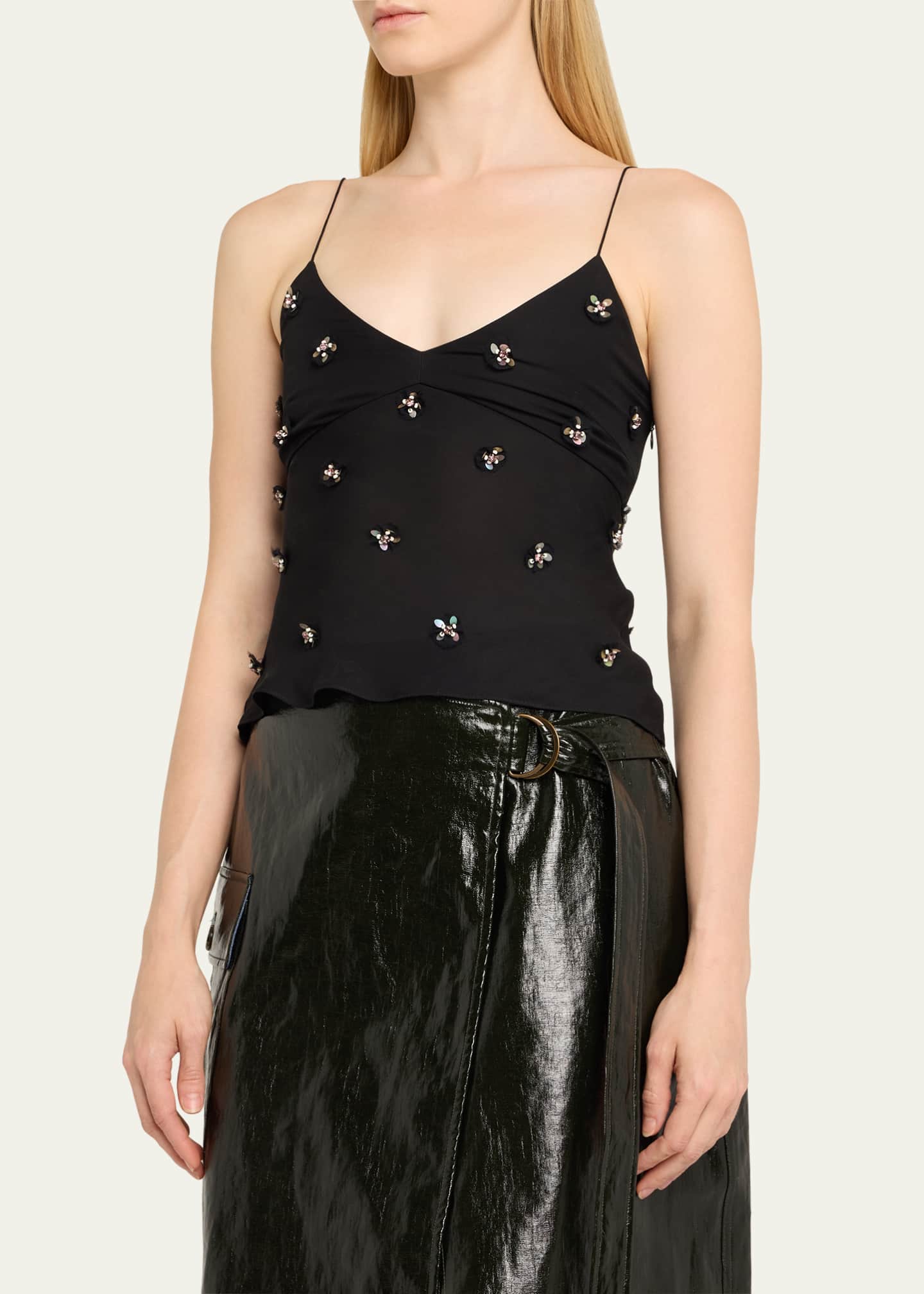 Ulla Johnson Demi Embellished Blouse Image 4 of 5