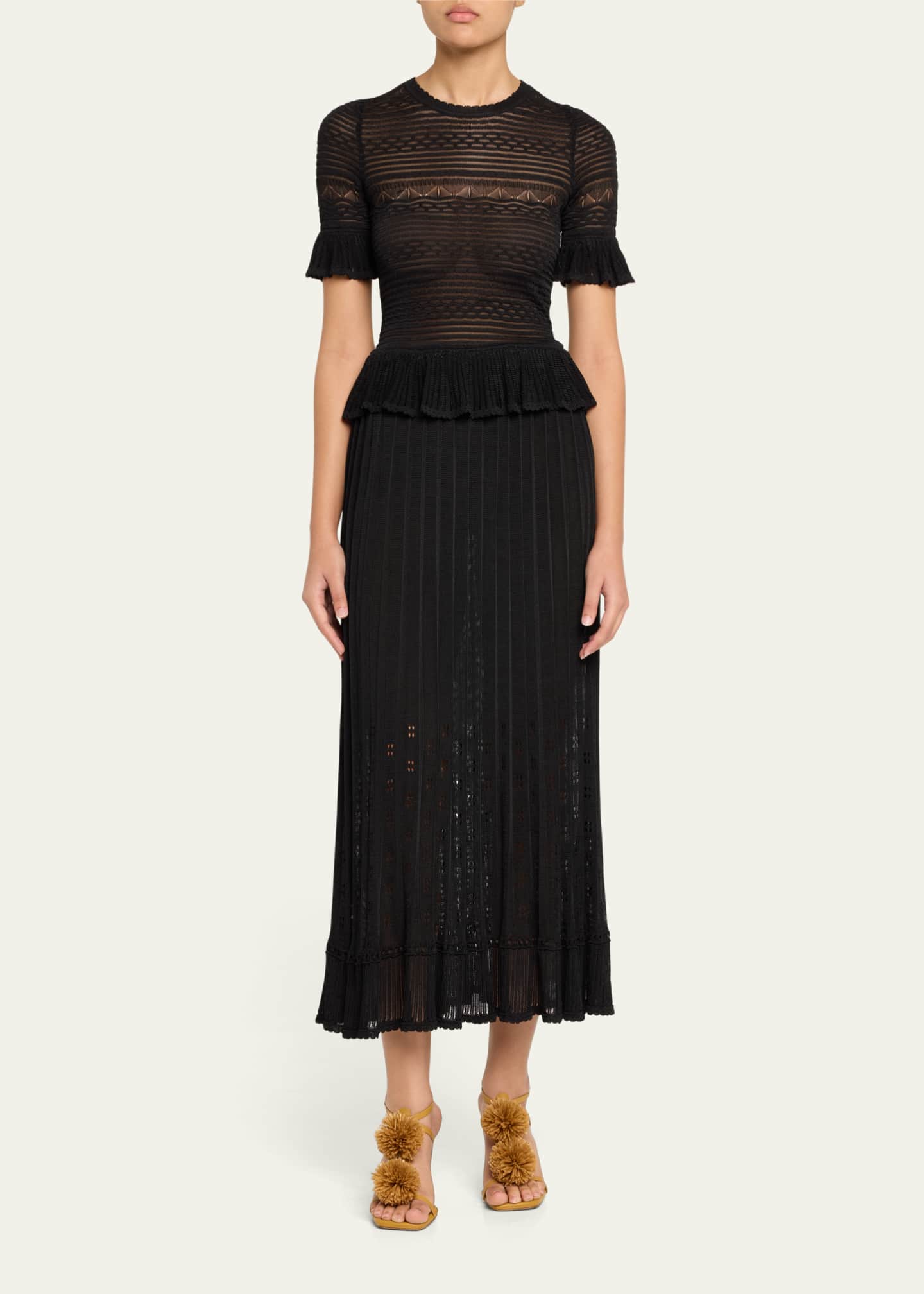 Ulla Johnson Giselle Ribbed Skirt Image 2 of 5
