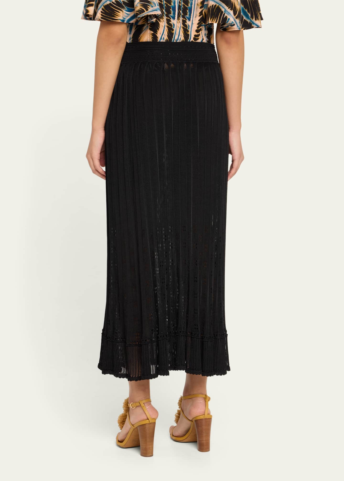 Ulla Johnson Giselle Ribbed Skirt Image 3 of 5