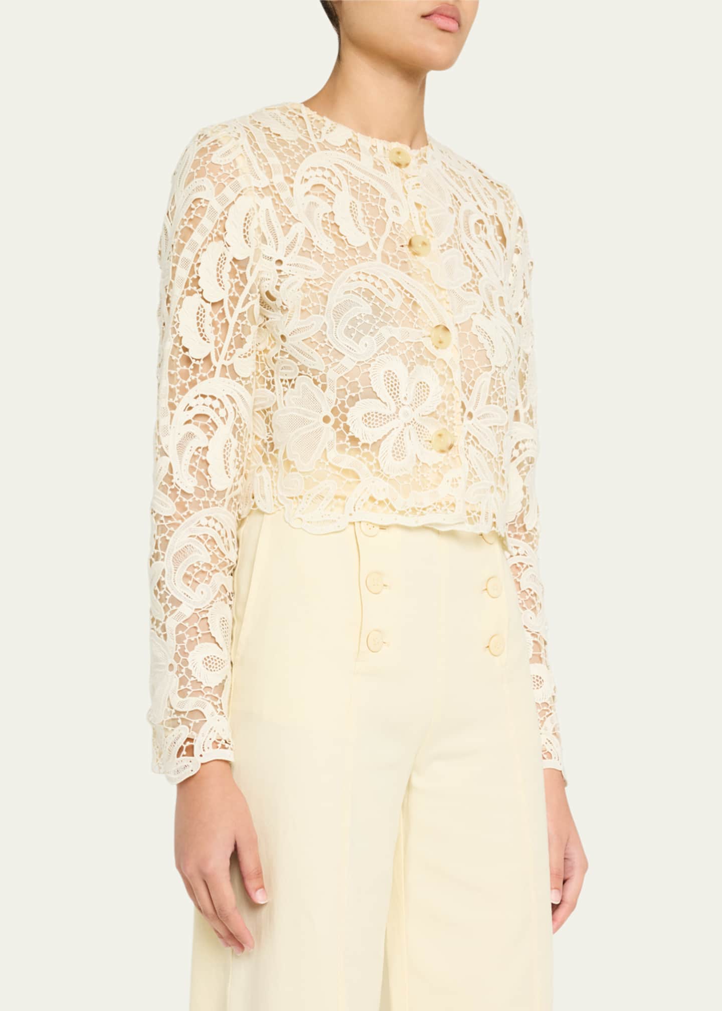 Ulla Johnson Caris Floral Jacket Image 4 of 5