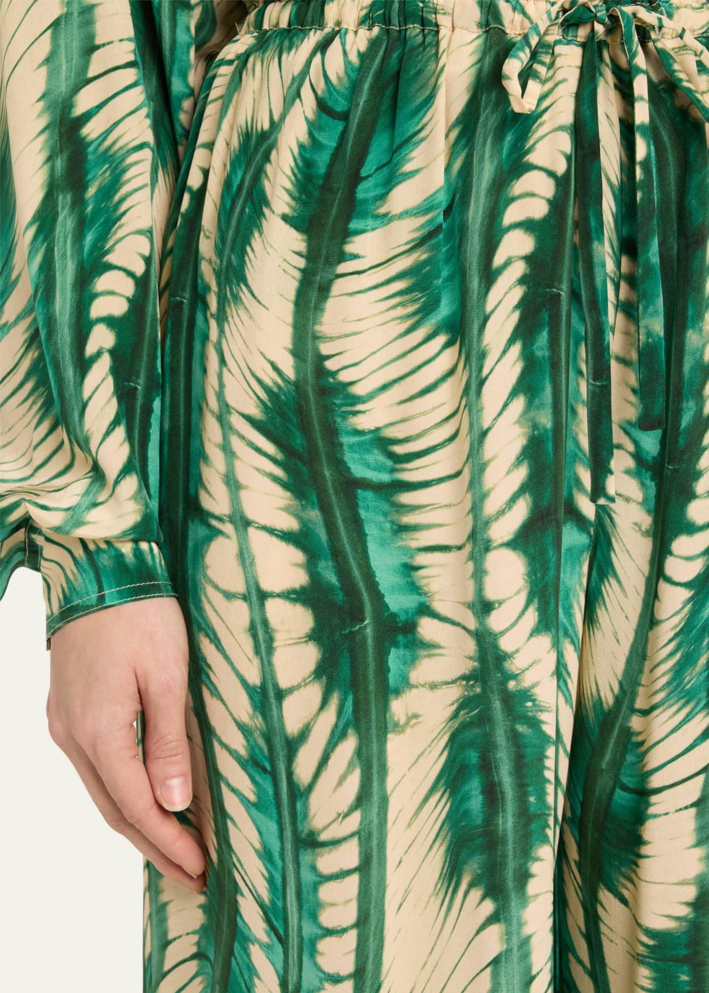 Ulla Johnson Sawyer Fluid Silk Twill Pants Image 5 of 5