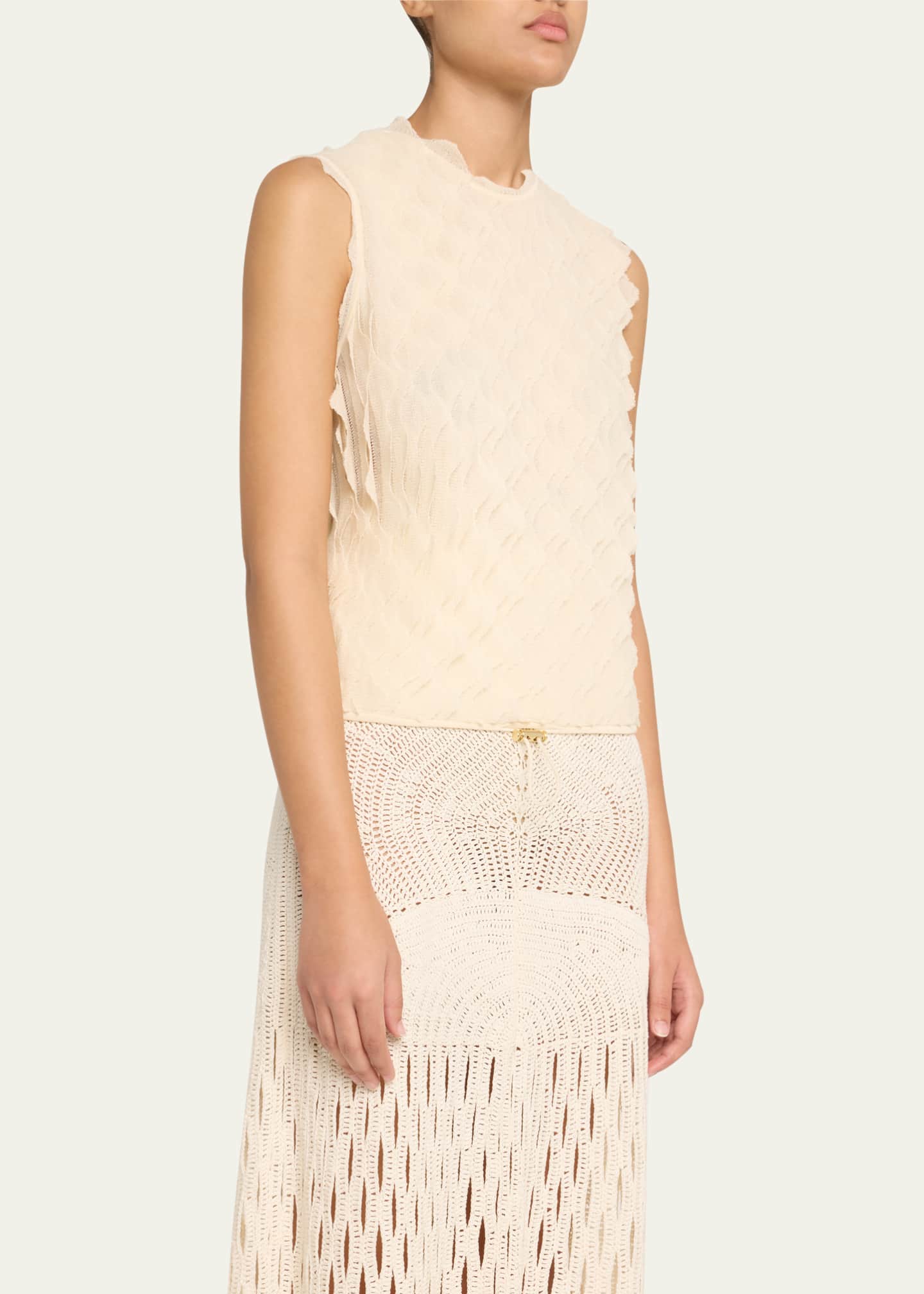 Ulla Johnson Maelys Textured Top Image 4 of 5