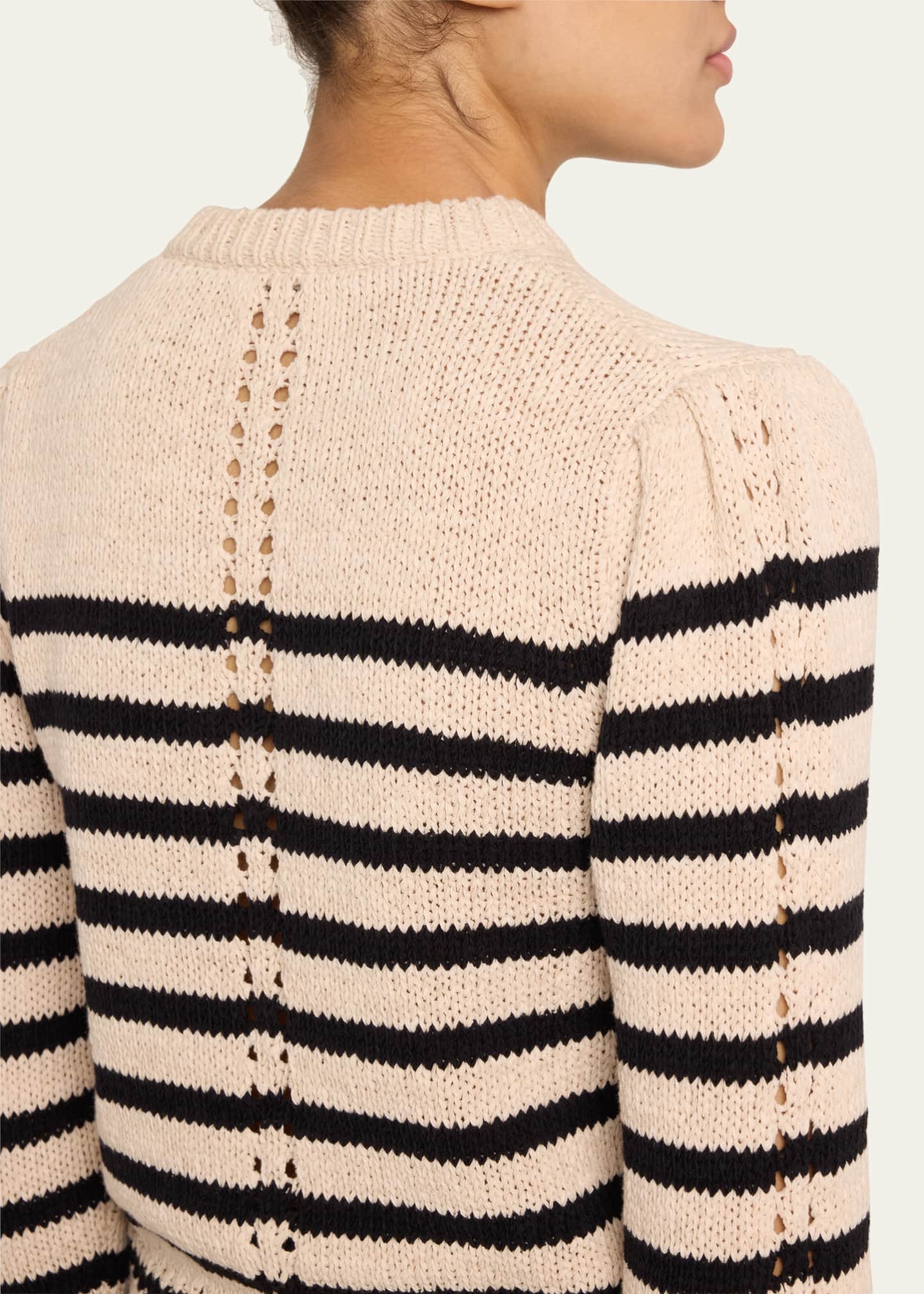 Ulla Johnson Joelle Stripe Cardigan Image 5 of 5