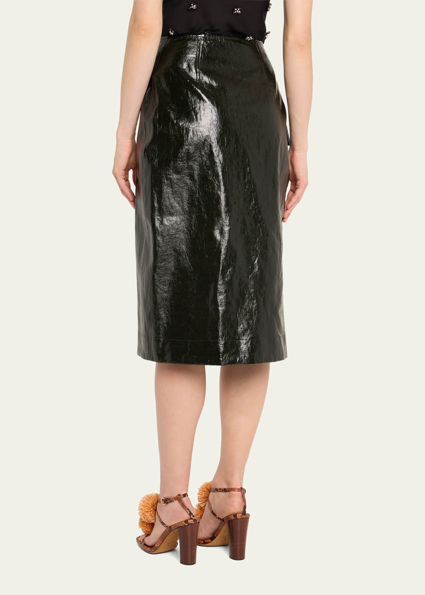 Ulla Johnson Mila Wrap D-Ring Skirt Image 3 of 5