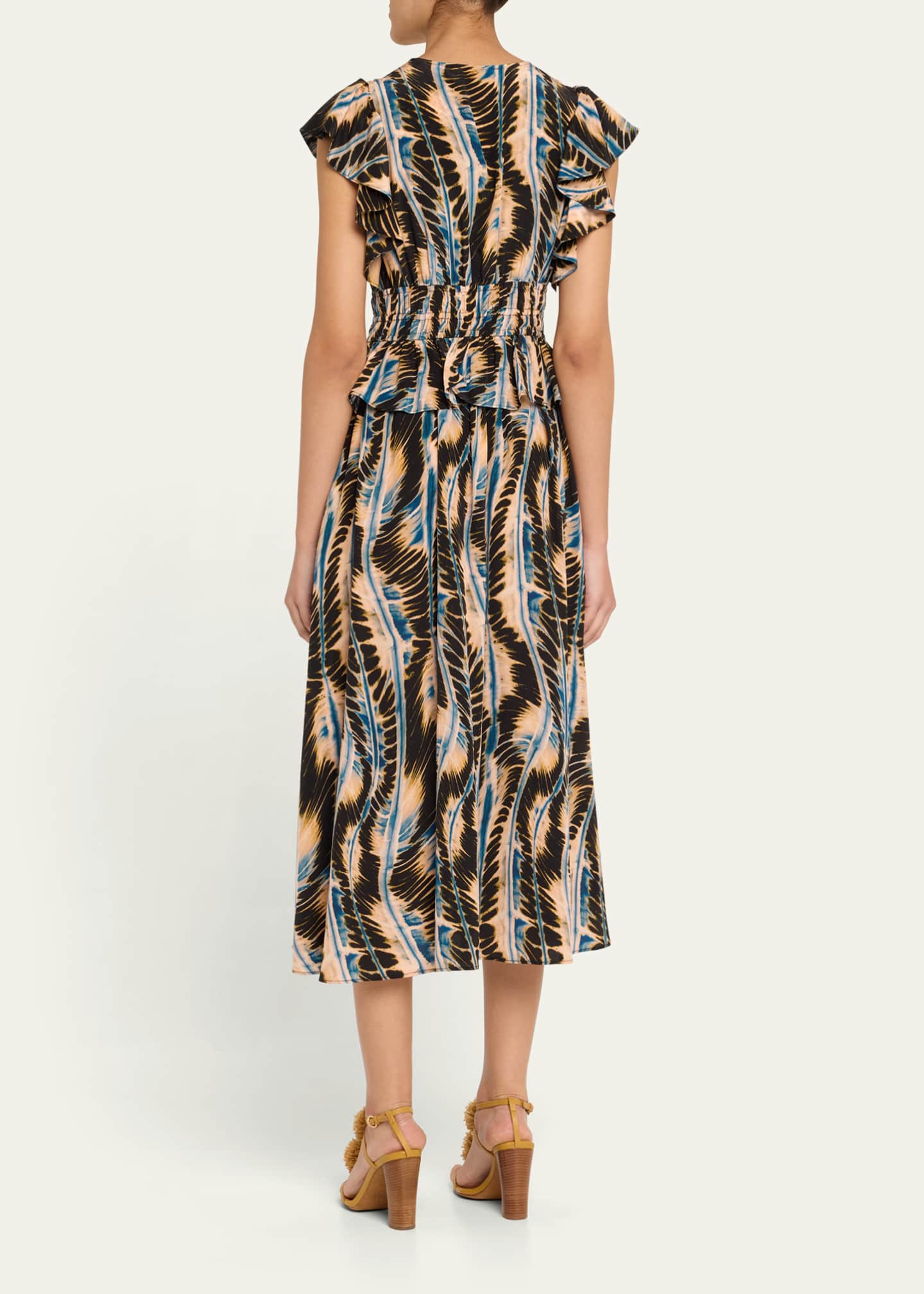 Ulla Johnson Brielle Midi Dress Image 3 of 5