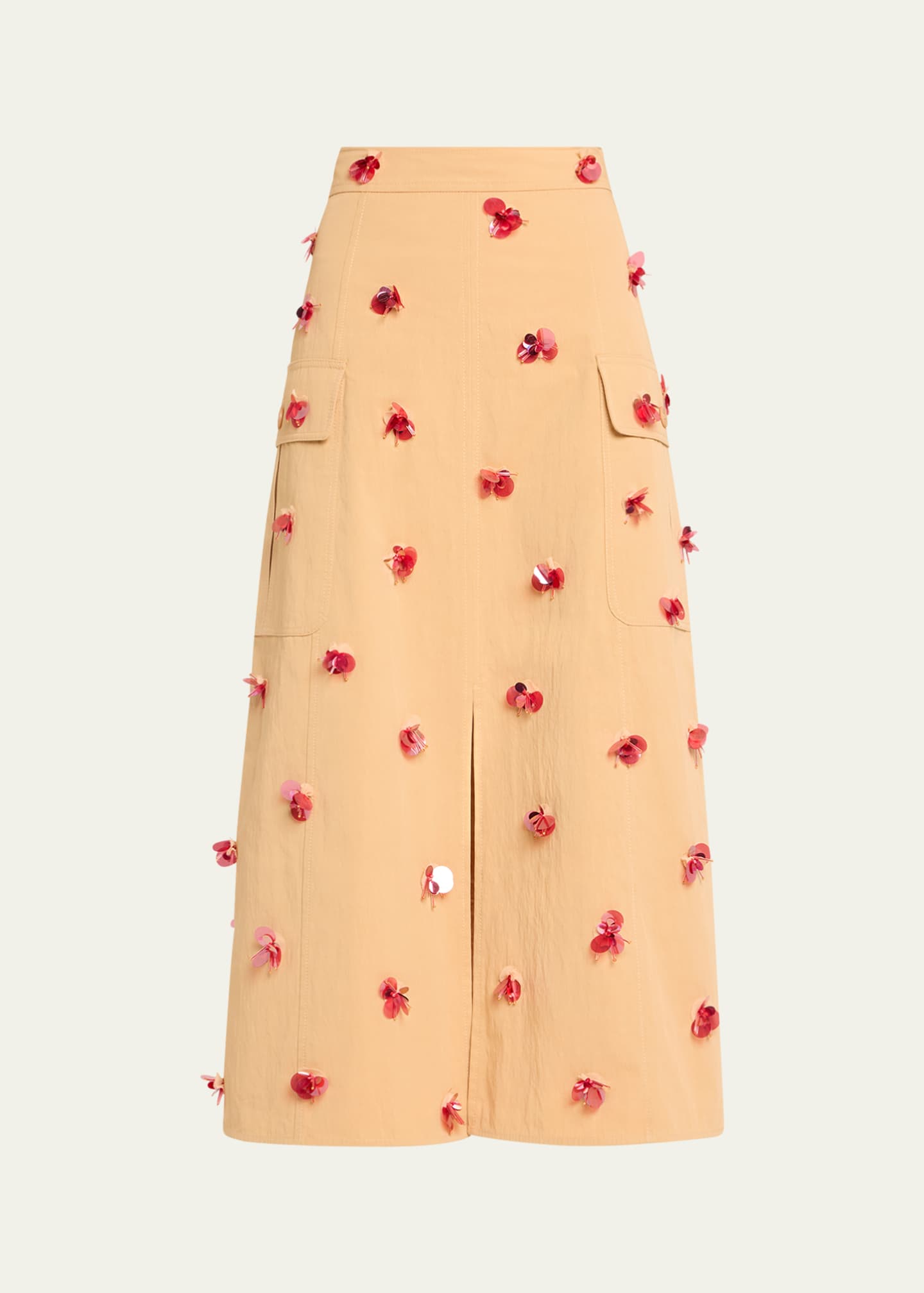 Ulla Johnson Rhodes Sequined Midi Skirt Image 1 of 5