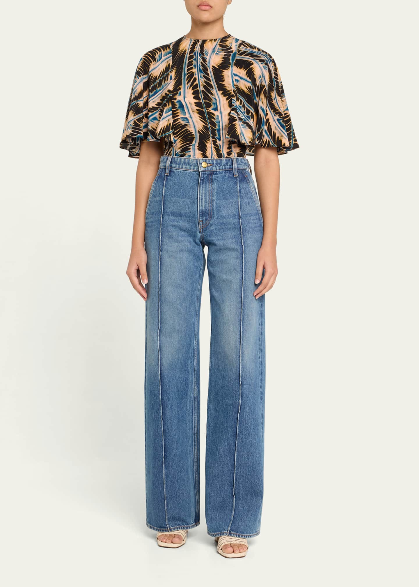 Ada Flutter-Sleeve Top