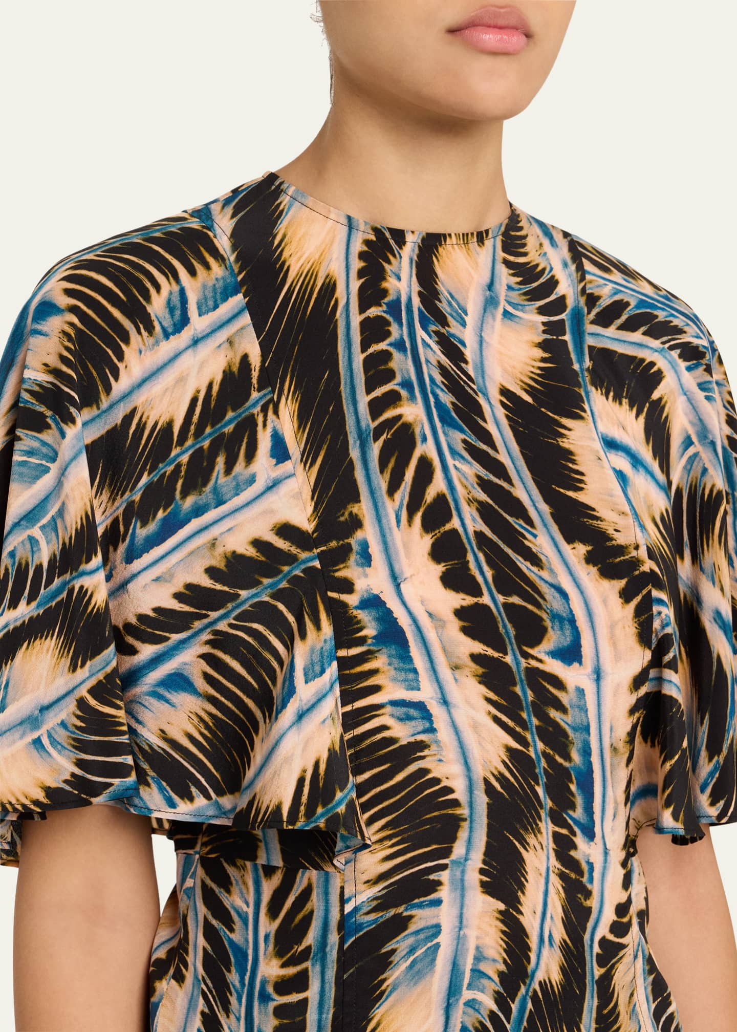 Ulla Johnson Ada Flutter-Sleeve Top Image 5 of 5