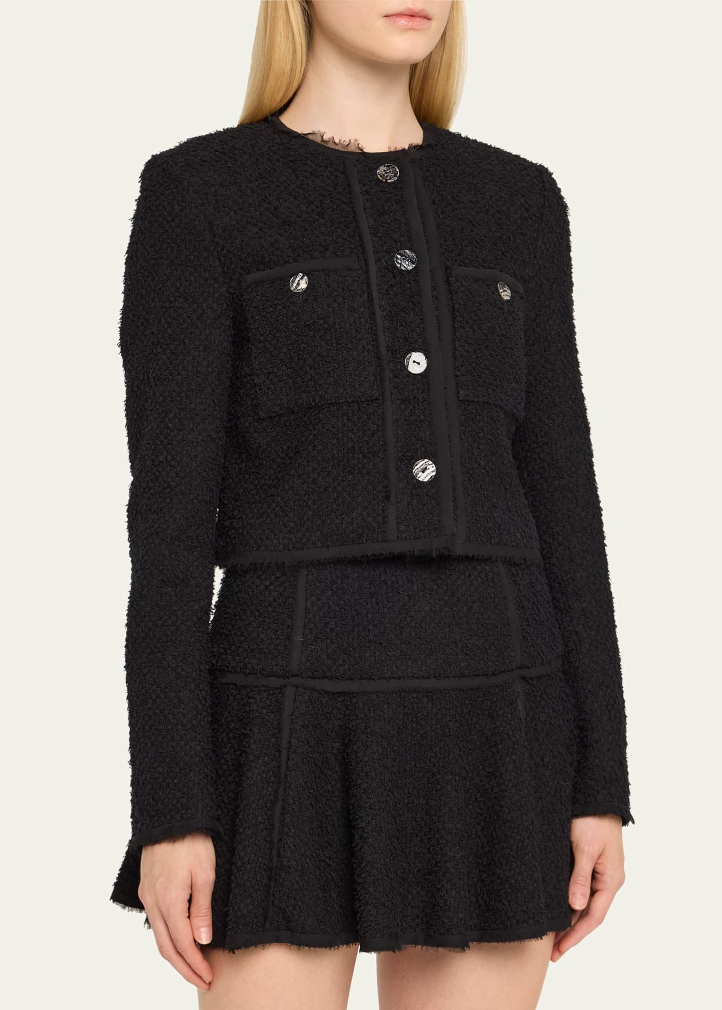 Ulla Johnson Brynn Tweed Jacket Image 4 of 5