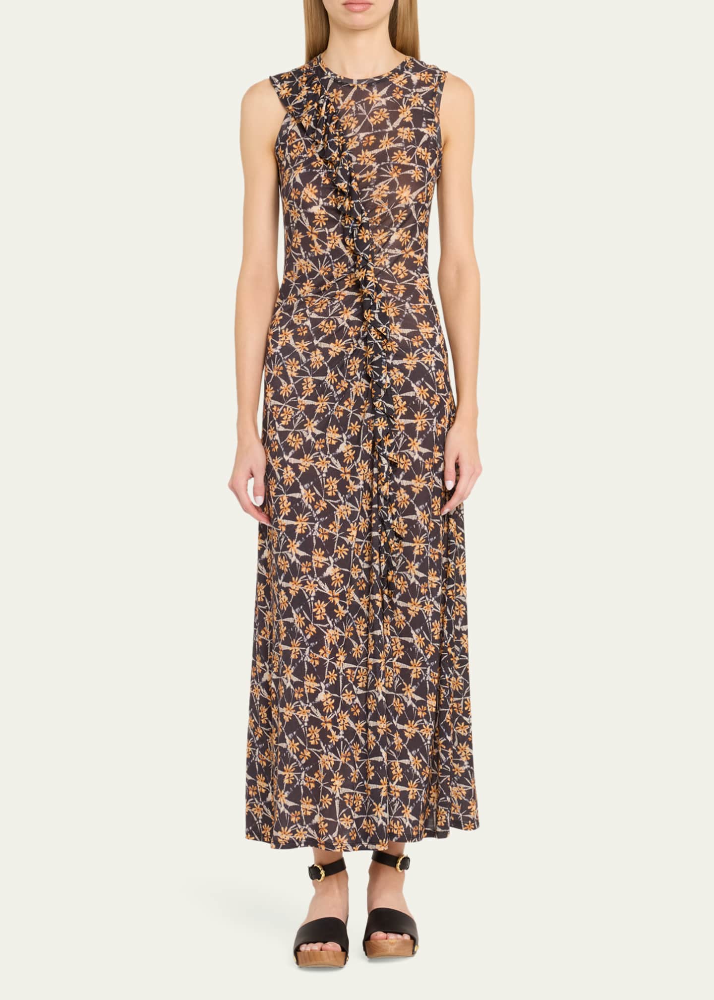 Ulla Johnson Elise Sleeveless Midi Dress Image 2 of 5