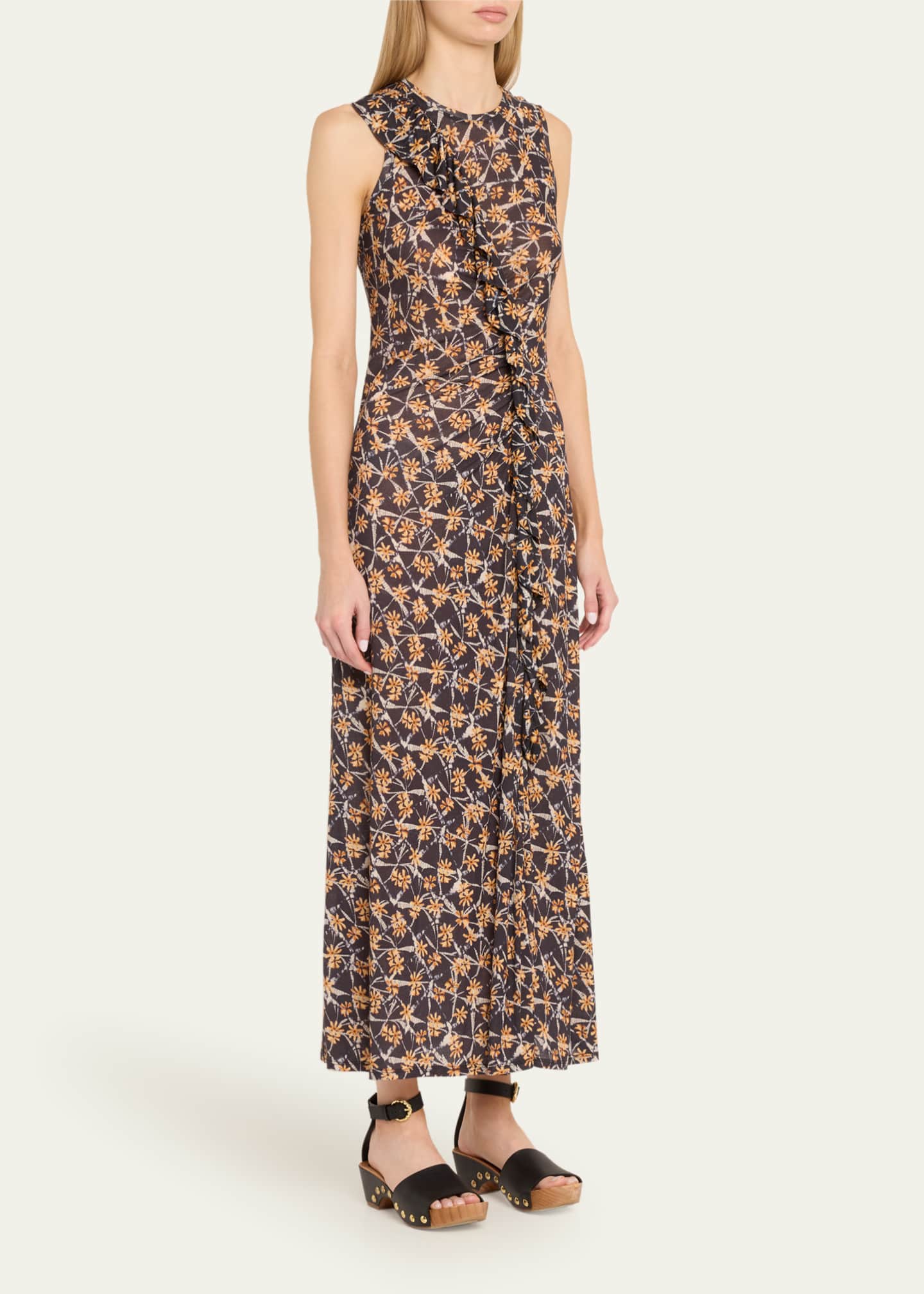 Ulla Johnson Elise Sleeveless Midi Dress Image 4 of 5