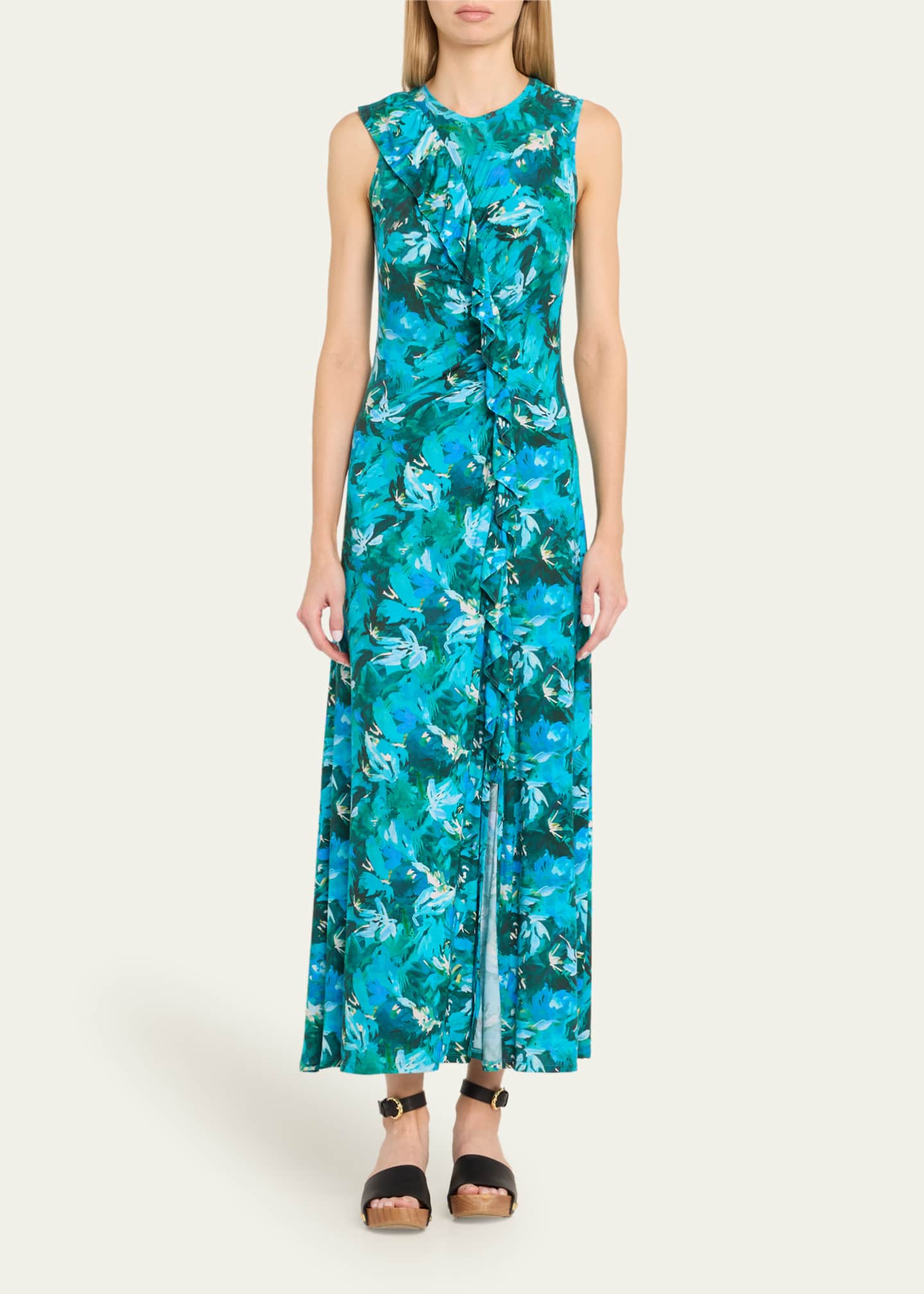 Ulla Johnson Elise Sleeveless Midi Dress Image 2 of 5