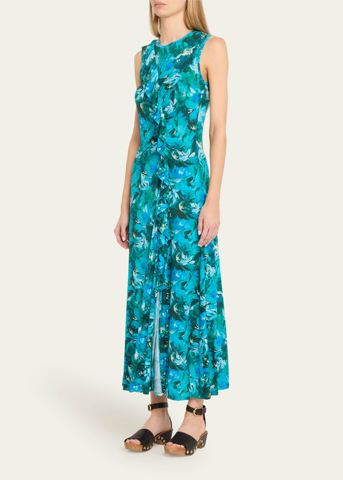 Ulla Johnson Elise Sleeveless Midi Dress Image 4 of 5