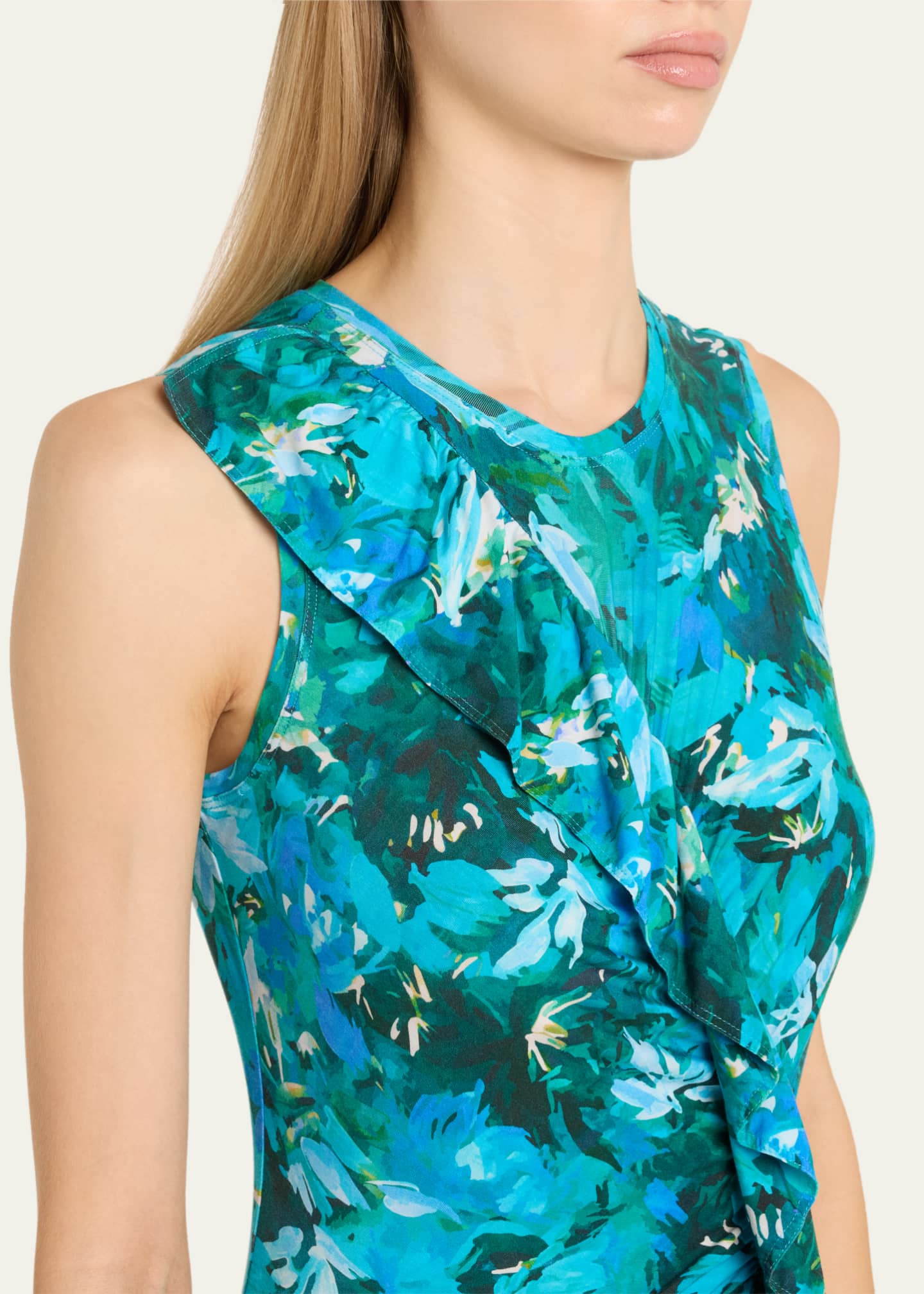 Ulla Johnson Elise Sleeveless Midi Dress Image 5 of 5