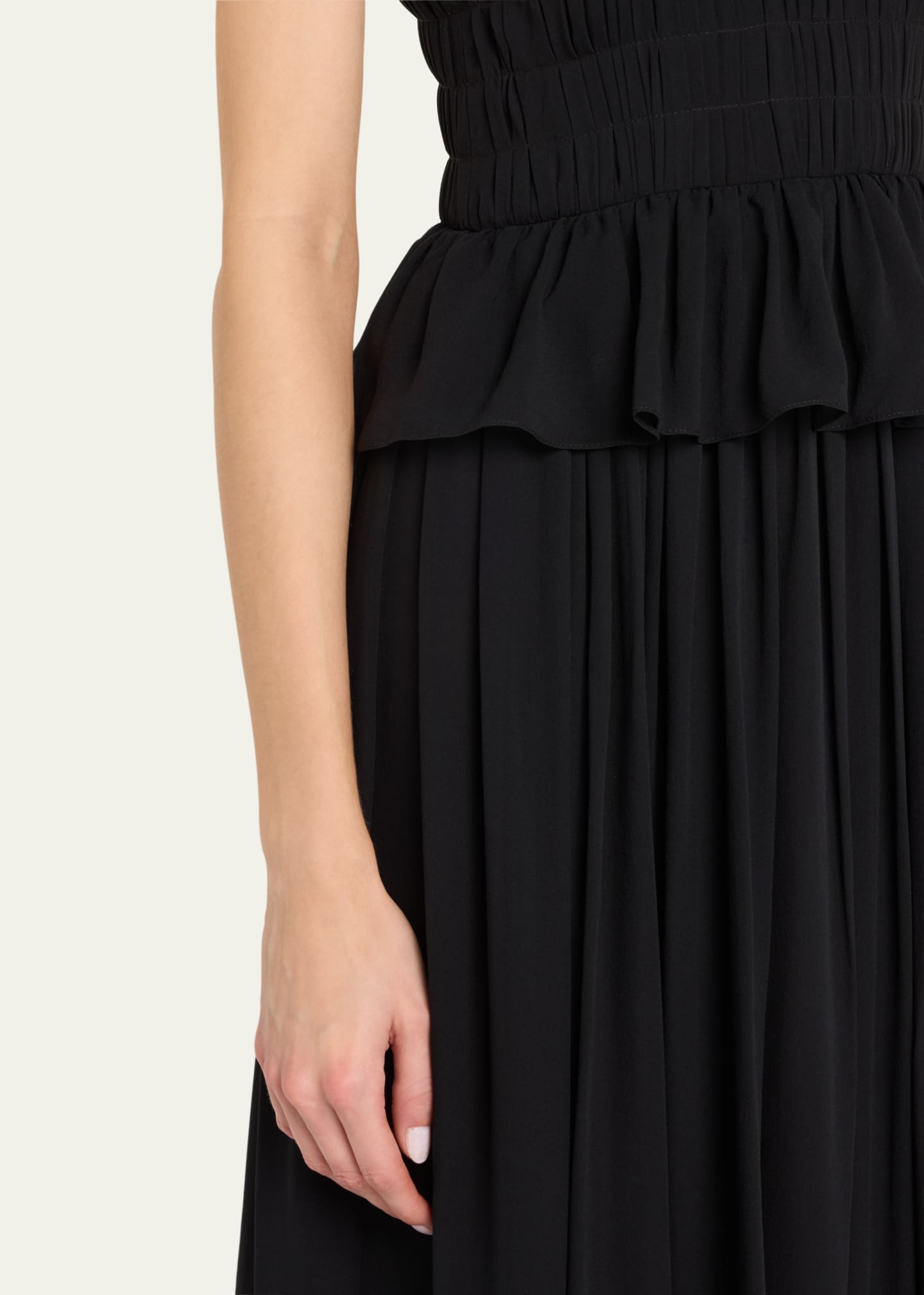 Ulla Johnson Adeline Silk Midi Dress Image 5 of 5