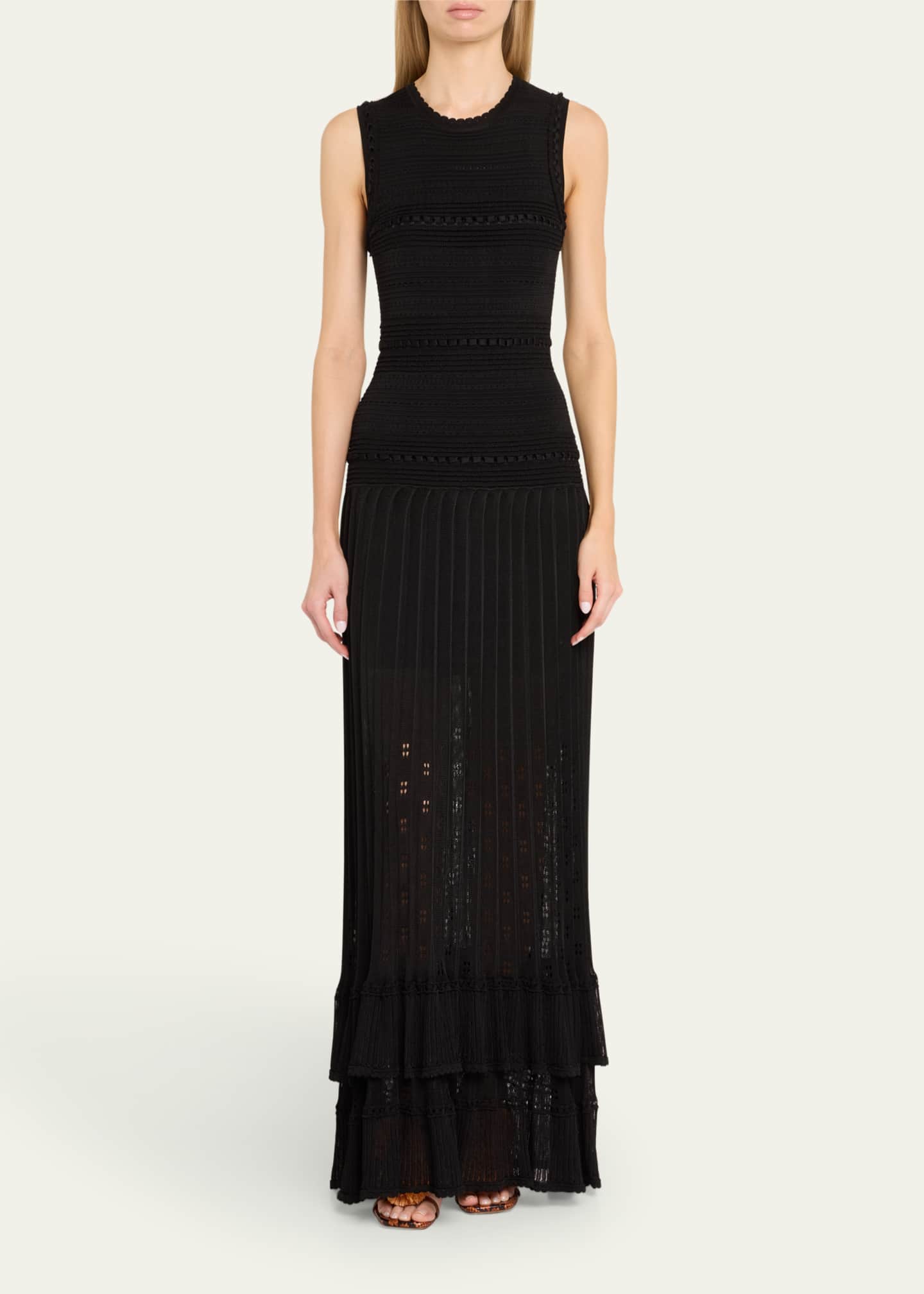 Ulla Johnson Mirelle Textured Knit Maxi Dress Image 2 of 5