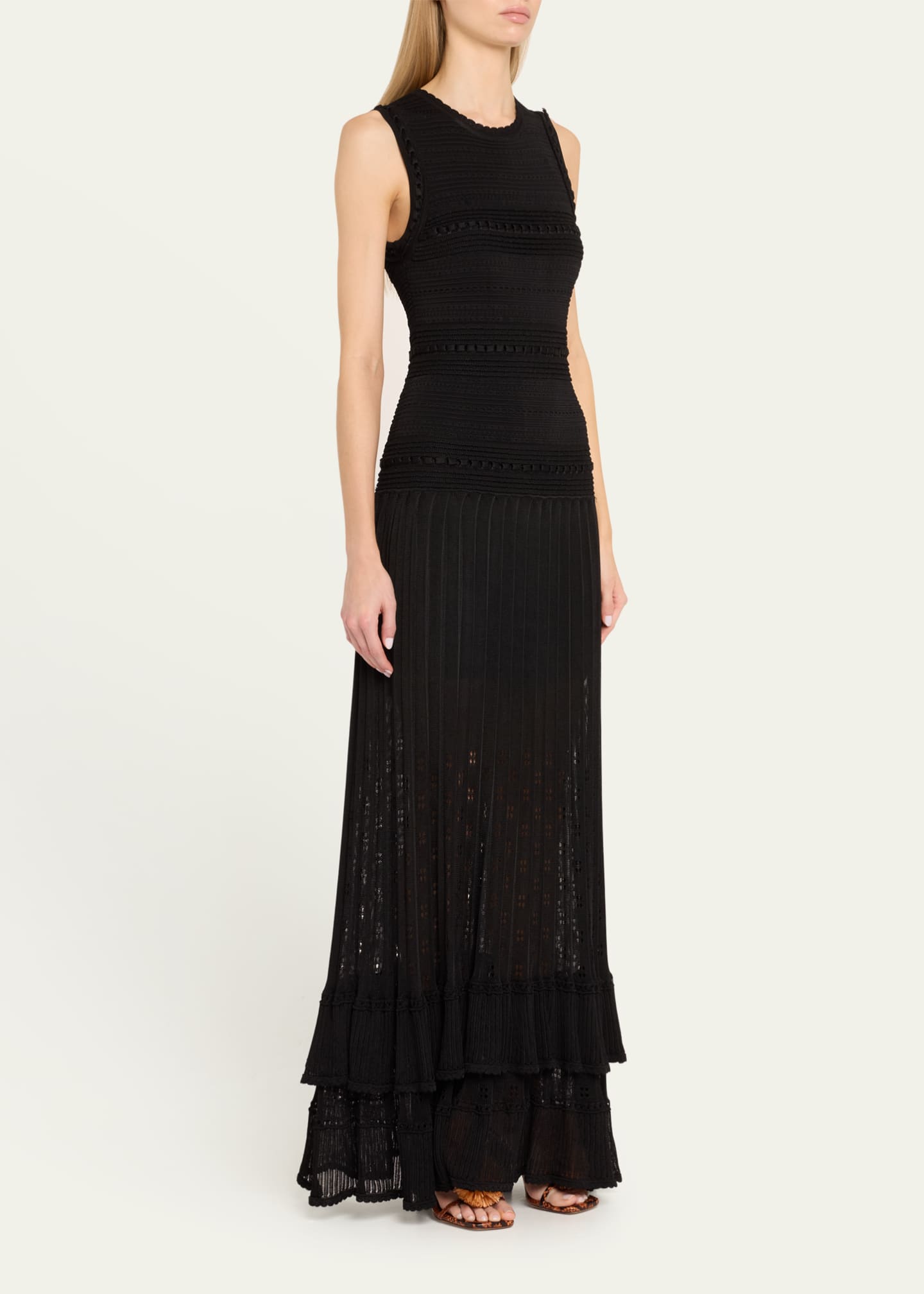 Ulla Johnson Mirelle Textured Knit Maxi Dress Image 4 of 5