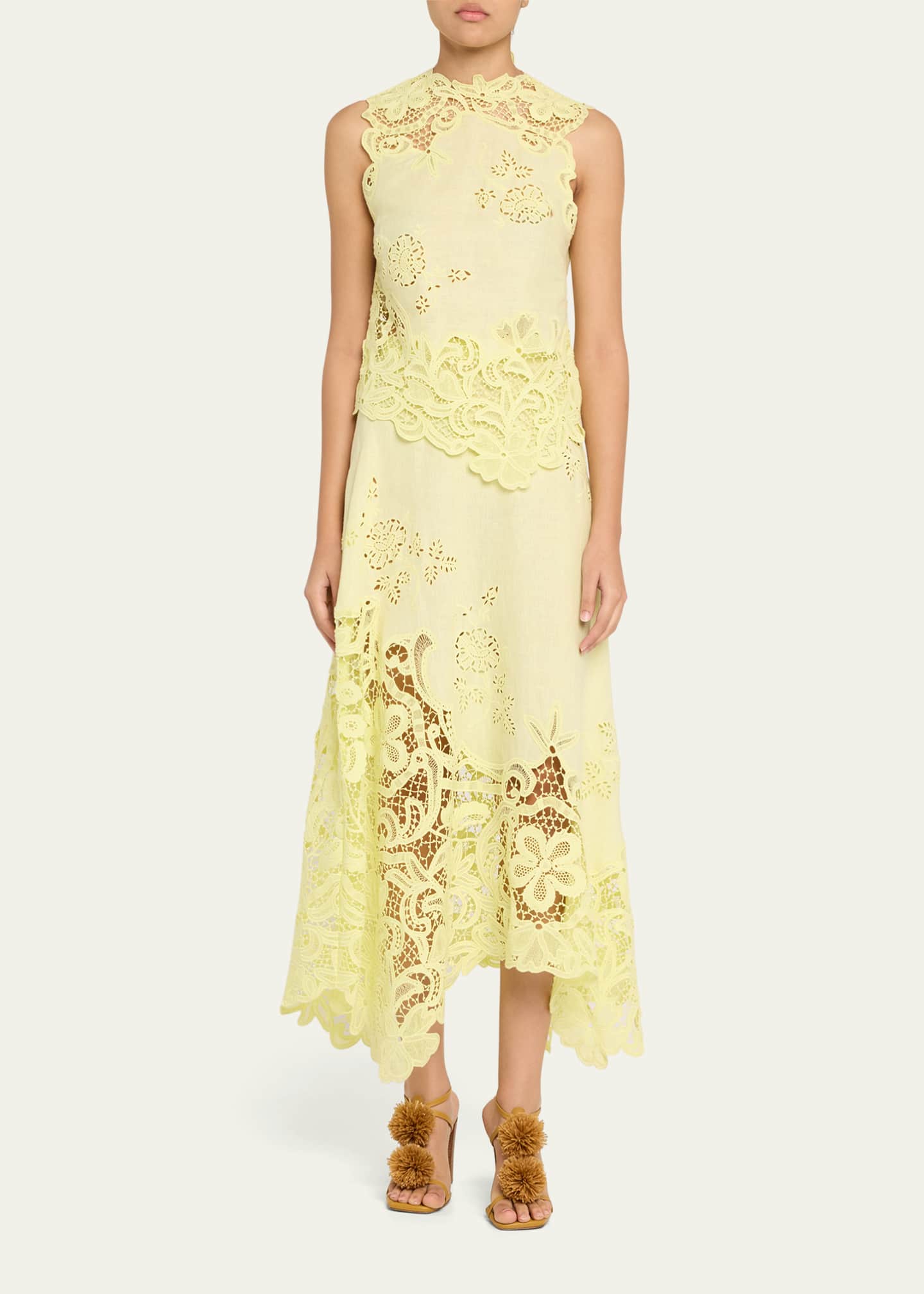 Ulla Johnson Marlis Lace Embroidered Top Image 2 of 5