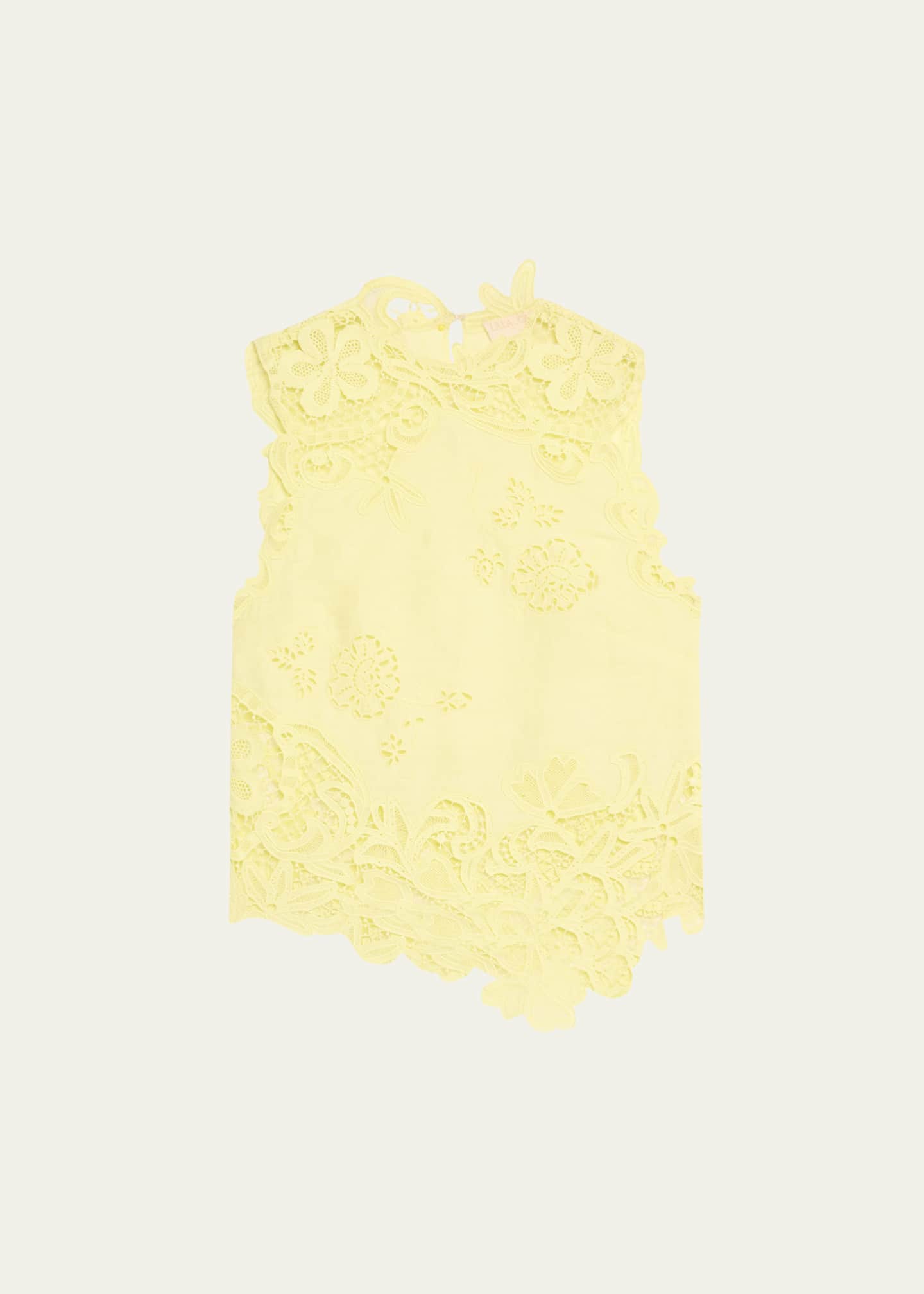 Ulla Johnson Marlis Lace Embroidered Top Image 1 of 5