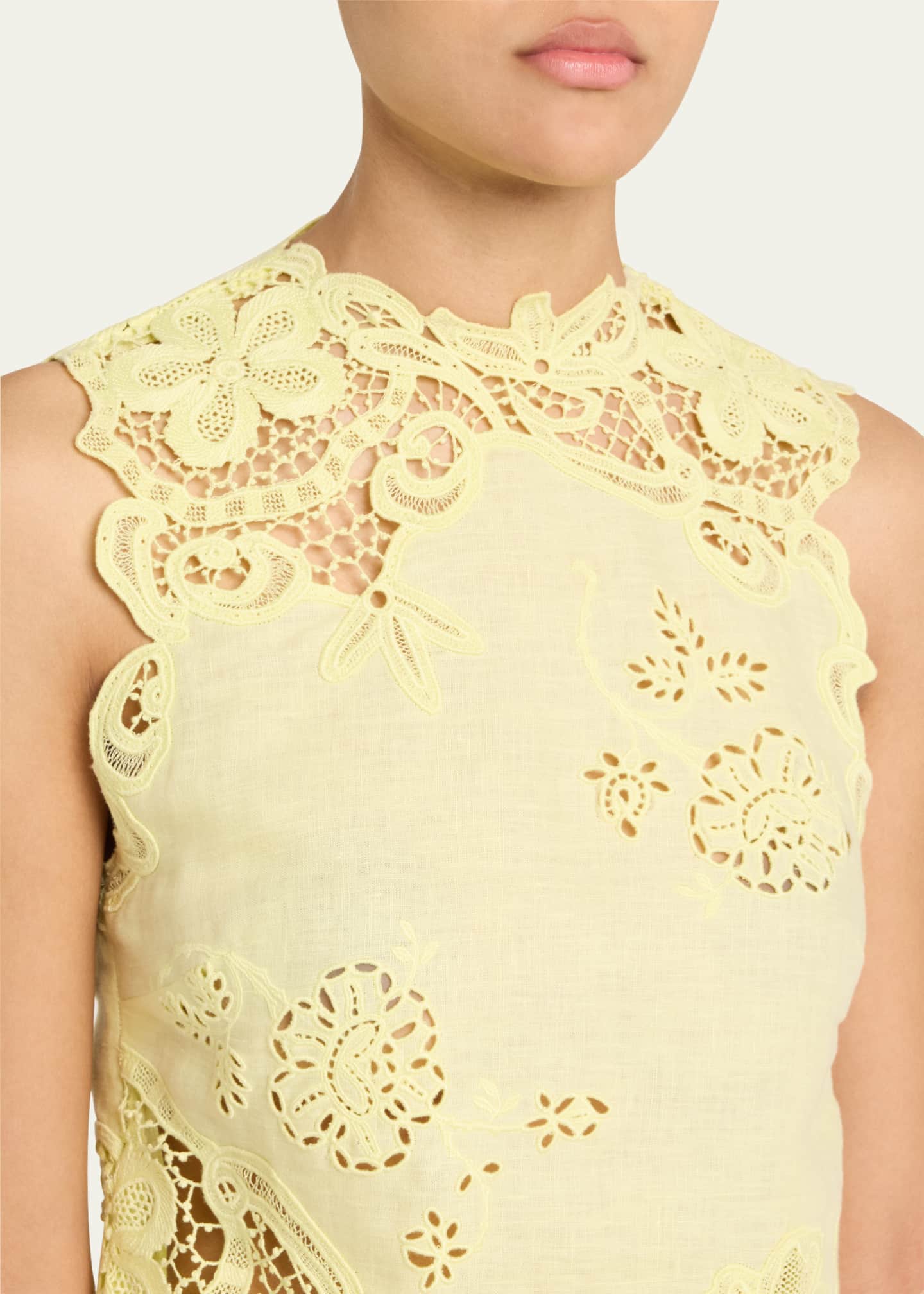 Ulla Johnson Marlis Lace Embroidered Top Image 5 of 5