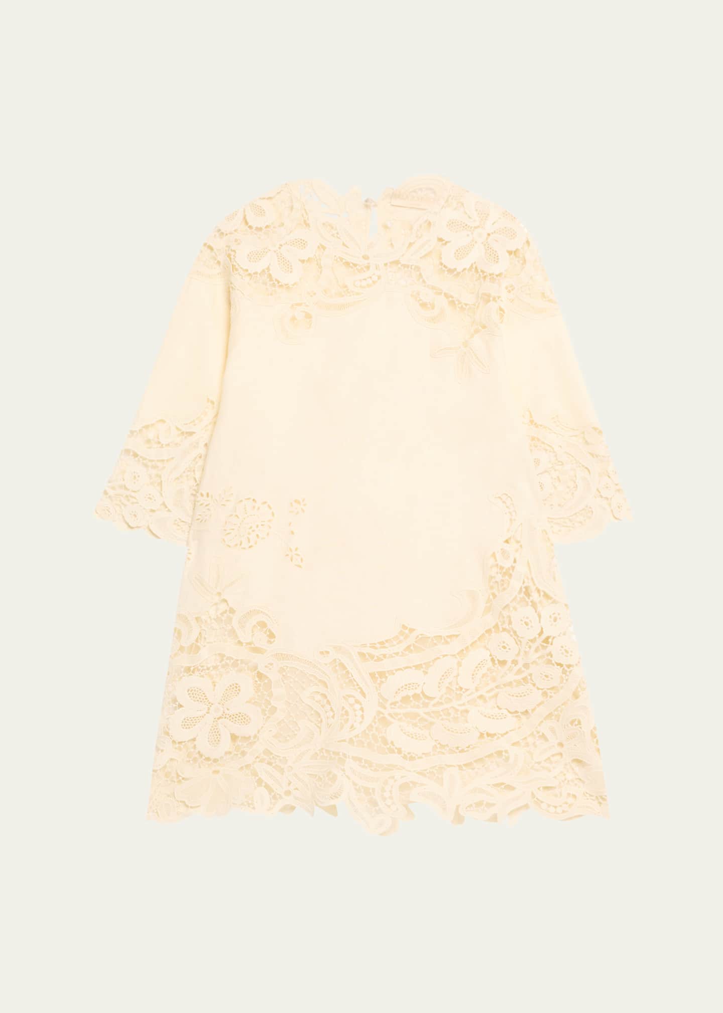 Ulla Johnson Brinna Embroidered Lace Tunic Image 1 of 5