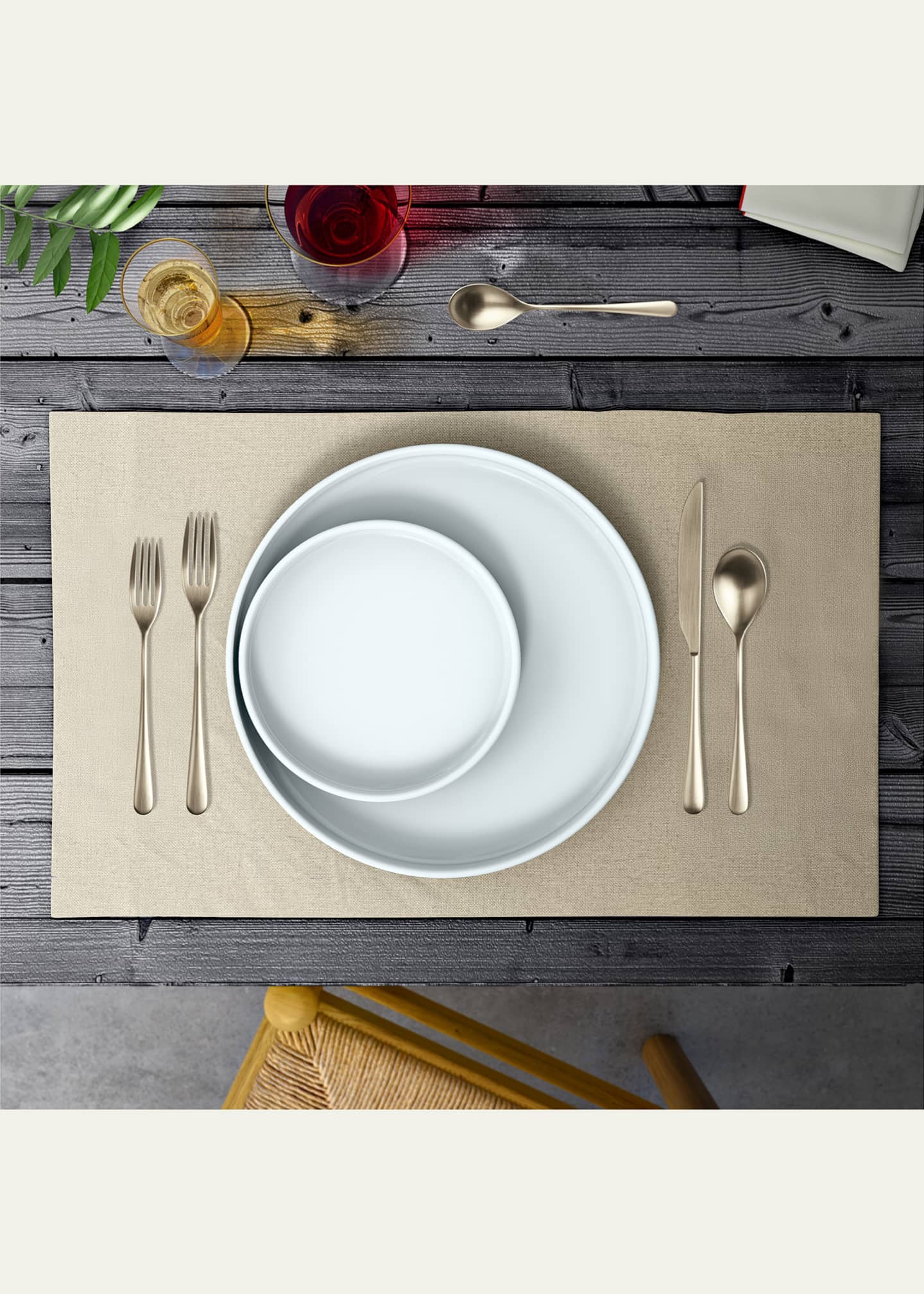 Mepra Neve Ice Champagne 5-Piece Flatware Place Setting Image 2 of 2