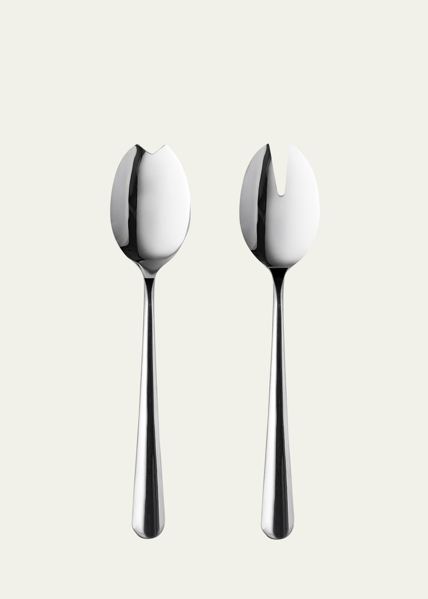 Mepra Neve 2-Piece Salad Serving Set, Mirror