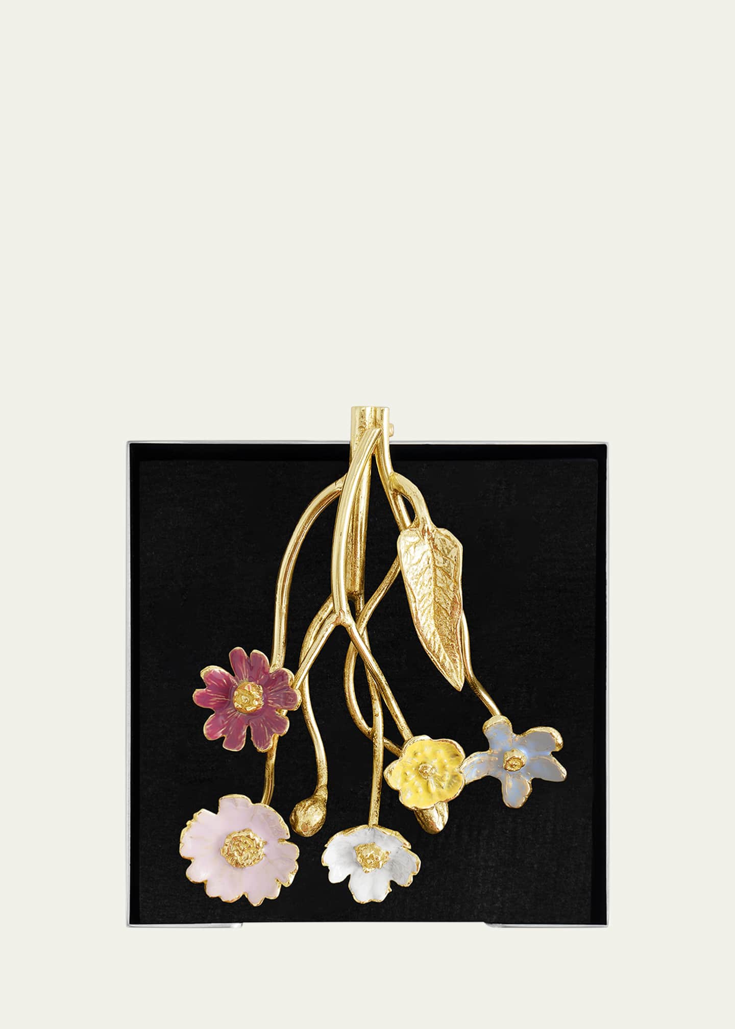 Michael Aram Wildflowers Cocktail Napkin Holder Image 3 of 3
