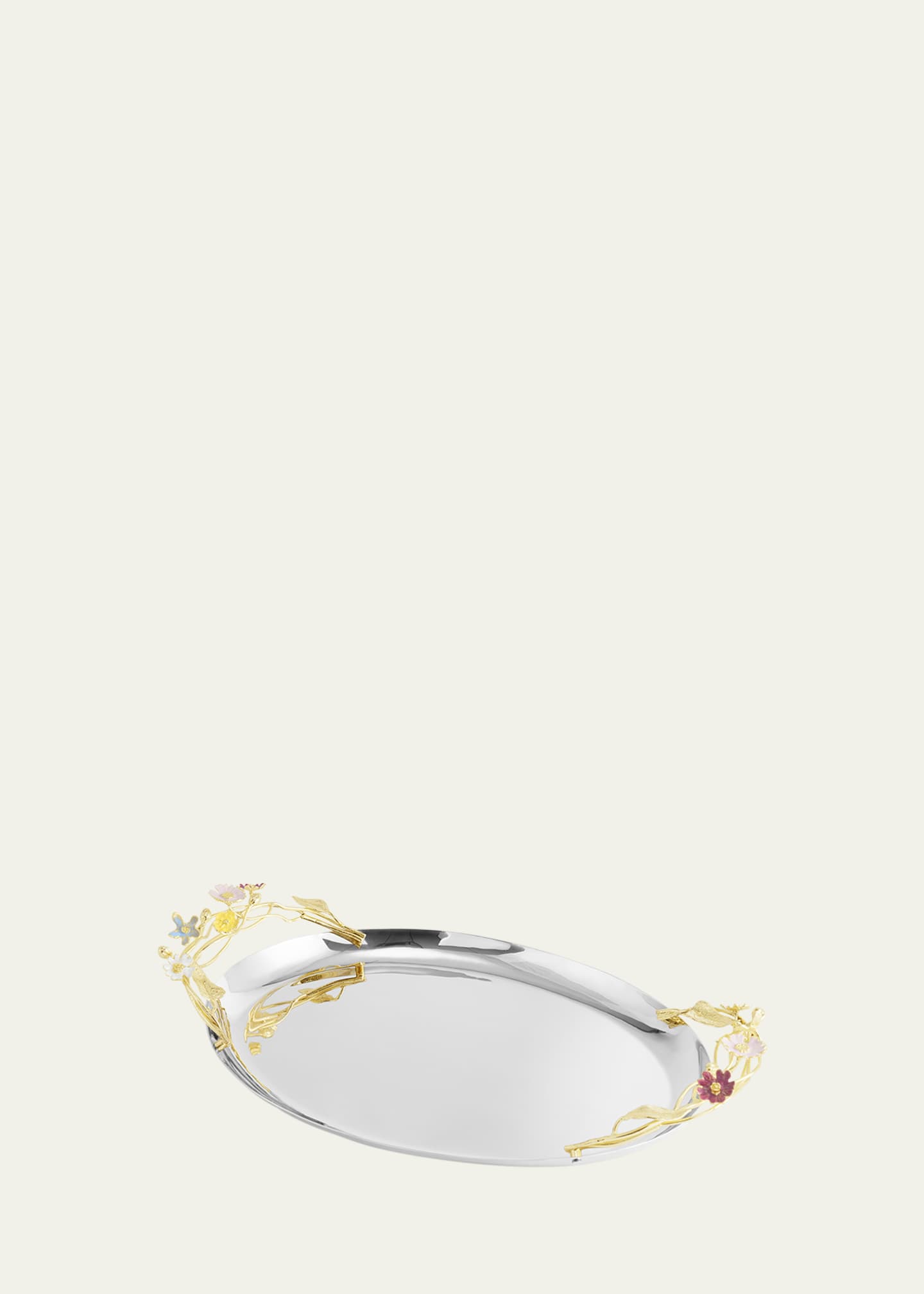 Michael Aram Wildflowers Oval Tray Image 2 of 4