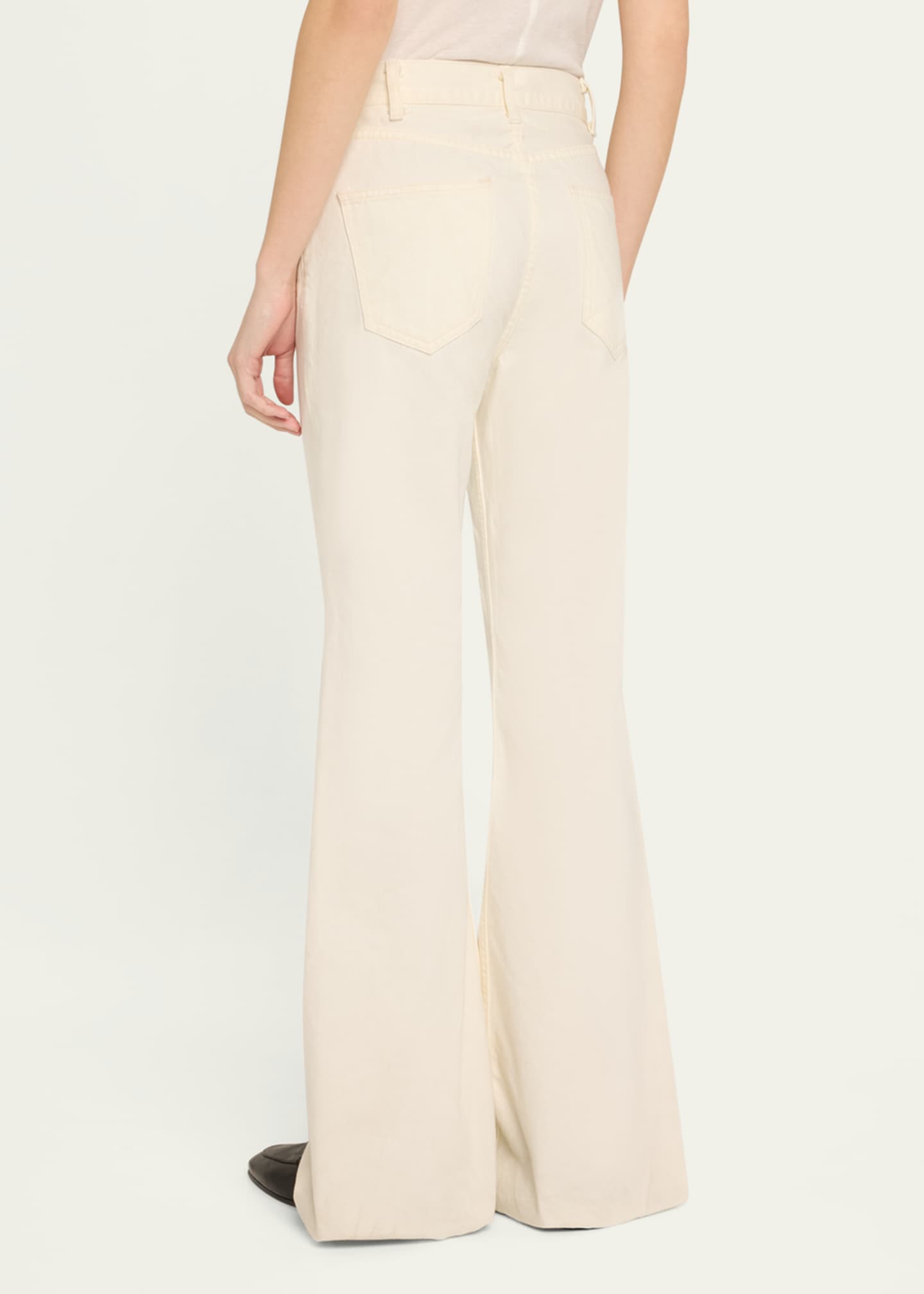 Nili Lotan Roe Flared Jeans Image 3 of 5