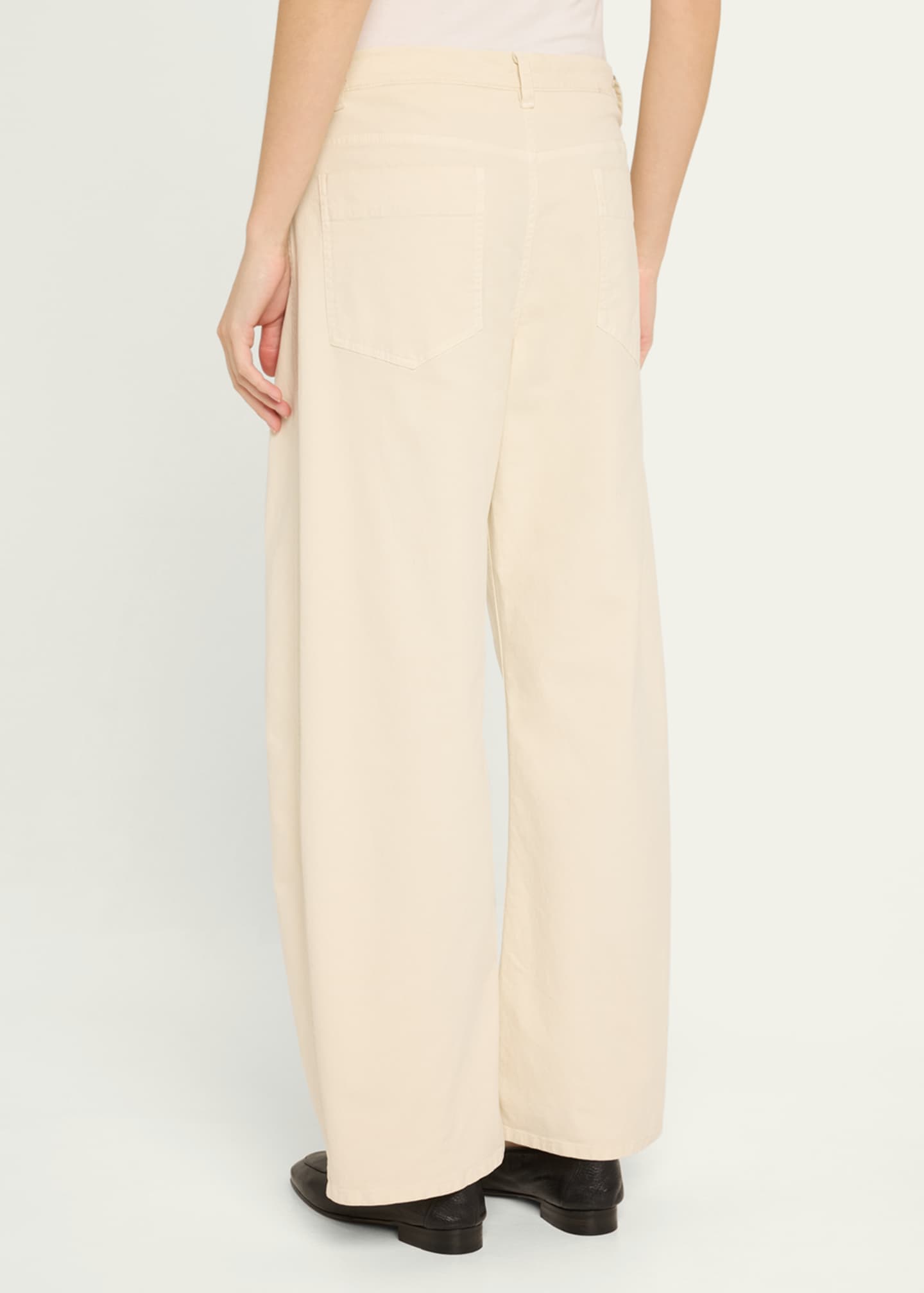 Nili Lotan Tribeca Straight Leg Pants Image 3 of 5