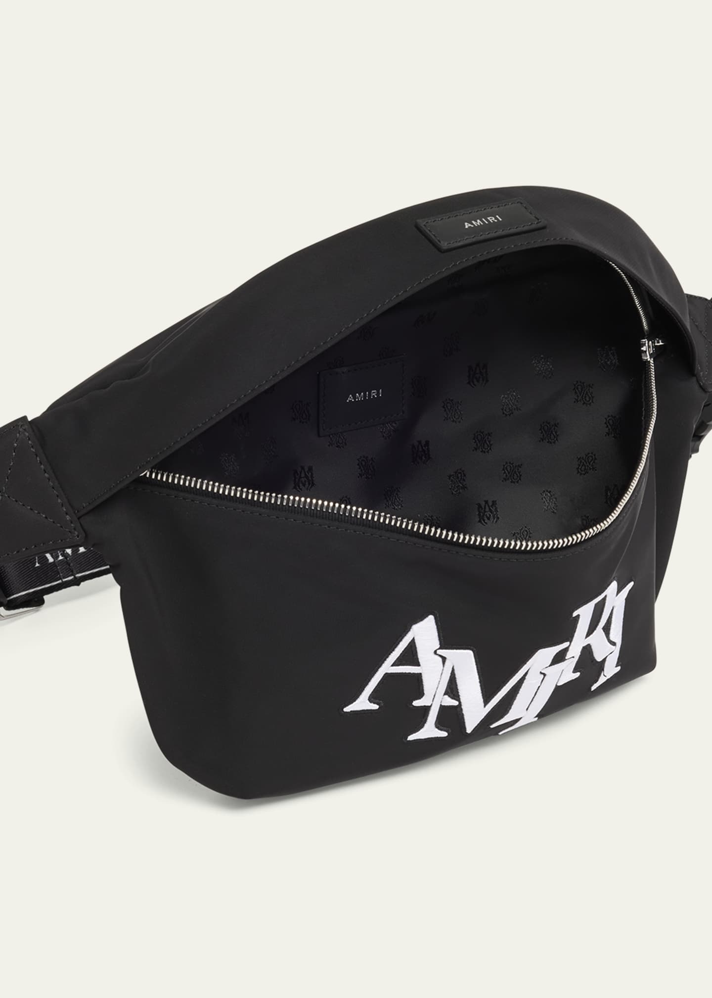 Amiri Men's Staggered Logo Belt Bag Image 4 of 6
