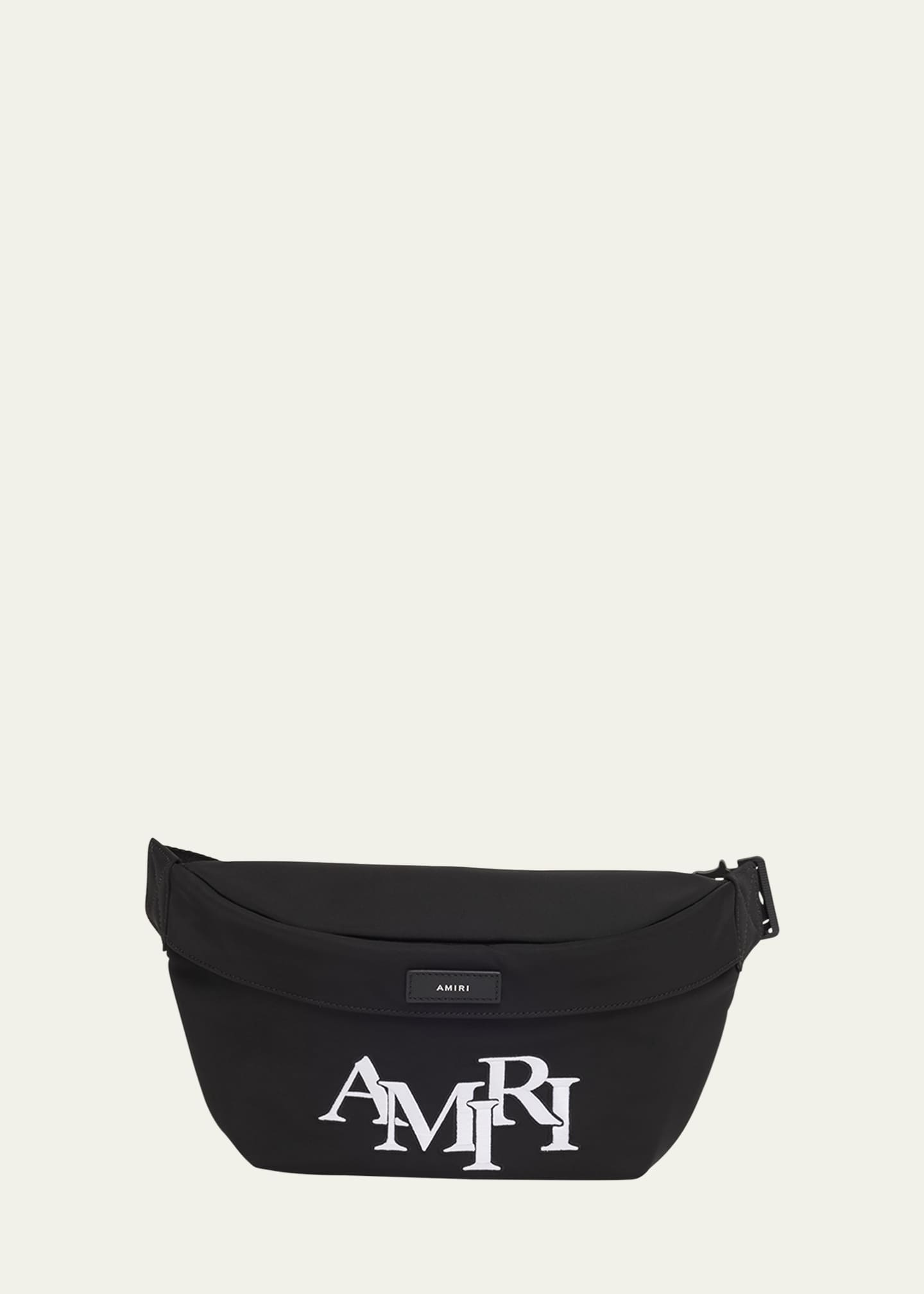 Amiri Men's Staggered Logo Belt Bag Image 1 of 6
