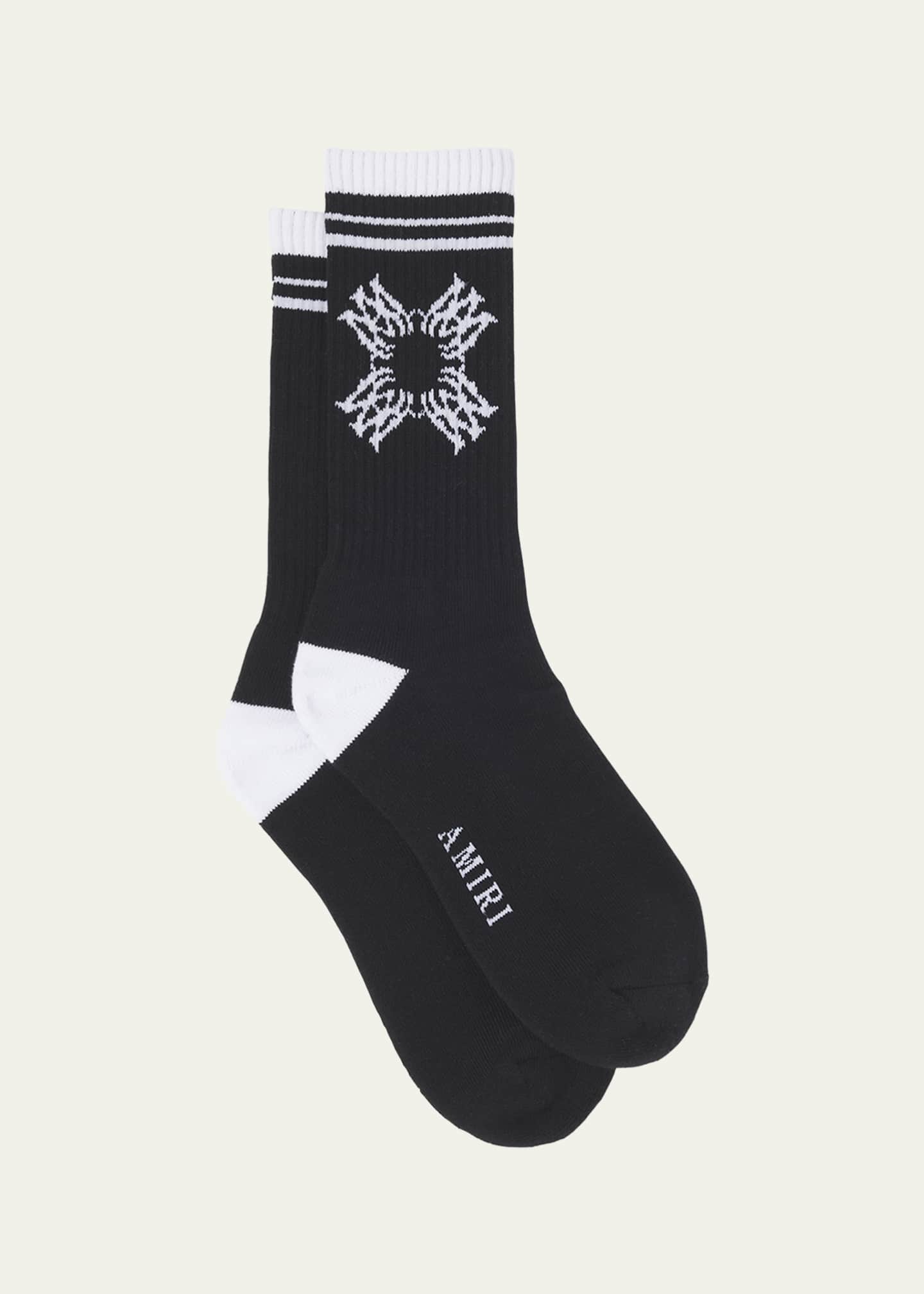 Amiri Men's MA Quad Crew Socks