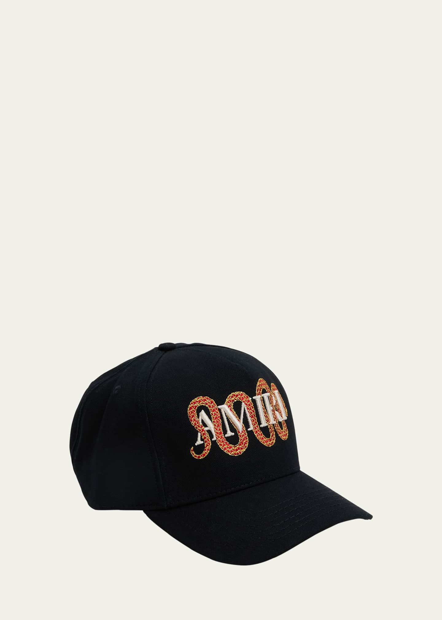 Amiri Men's Logo Snake Baseball Cap
