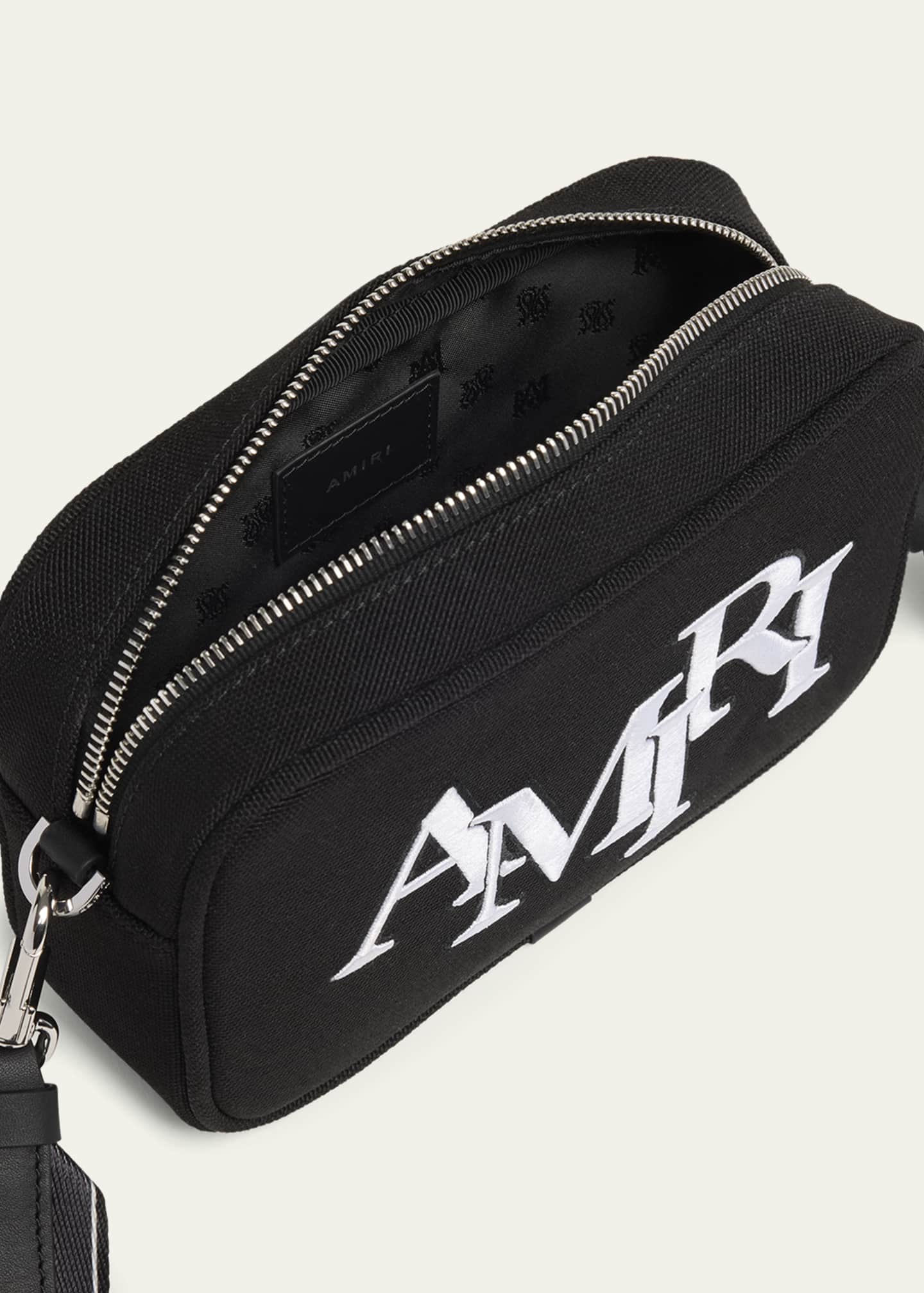 Amiri Men's Staggered Logo Crossbody Bag Image 4 of 6