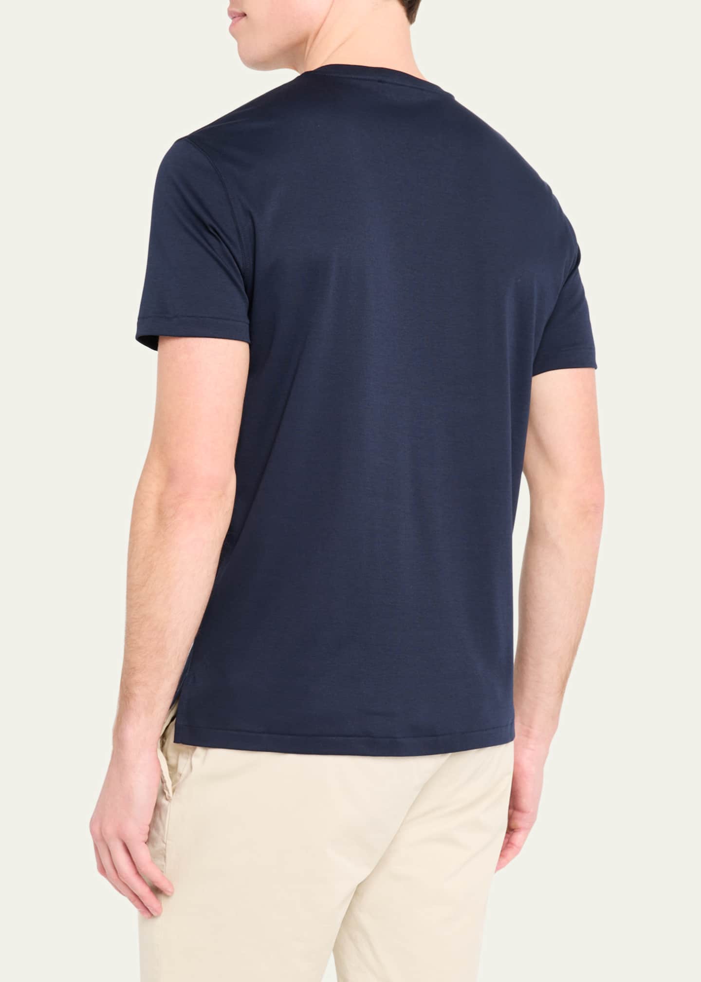 Ralph Lauren Purple Label Men's Cotton Interlock T-Shirt Image 3 of 5