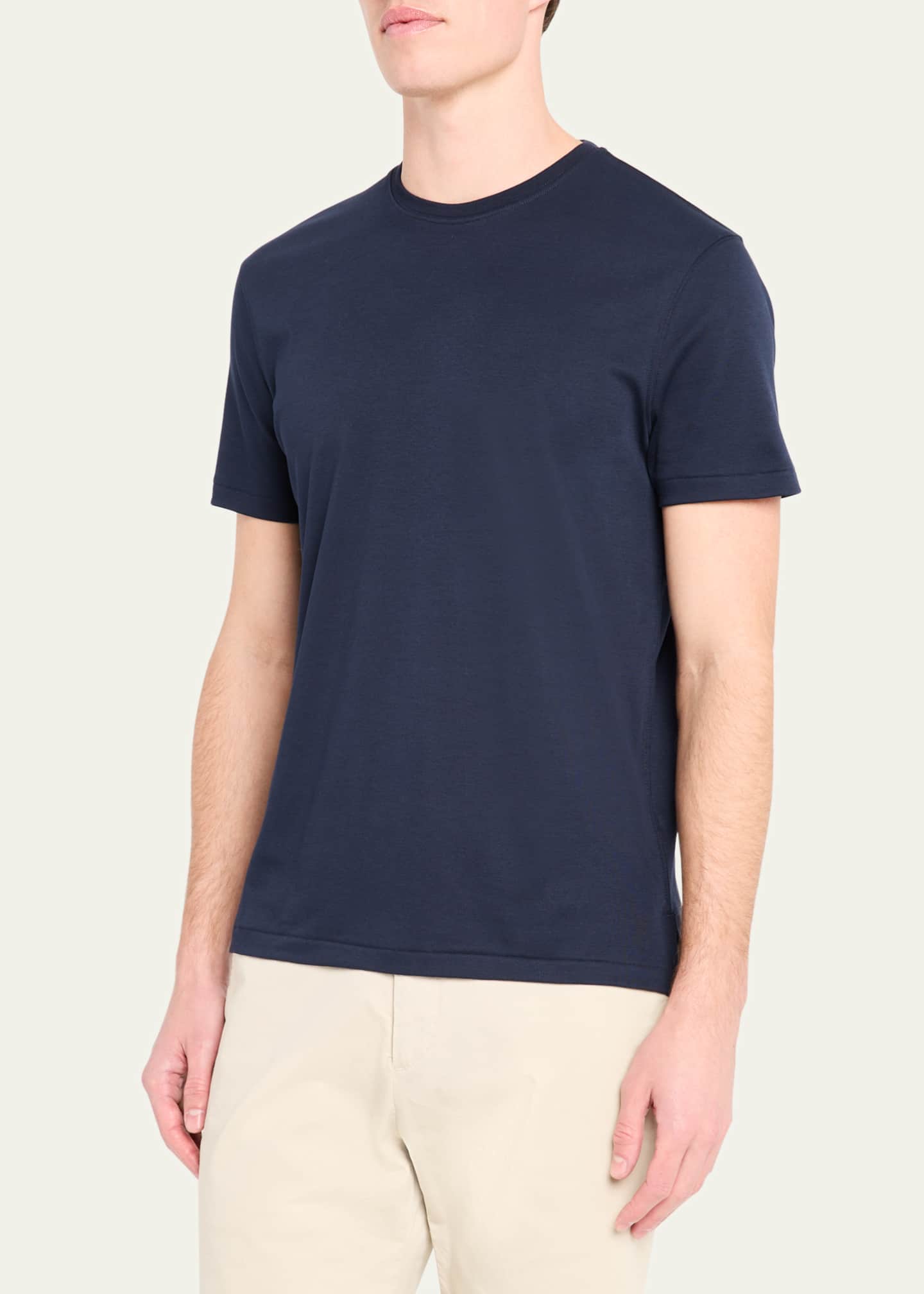 Ralph Lauren Purple Label Men's Cotton Interlock T-Shirt Image 4 of 5