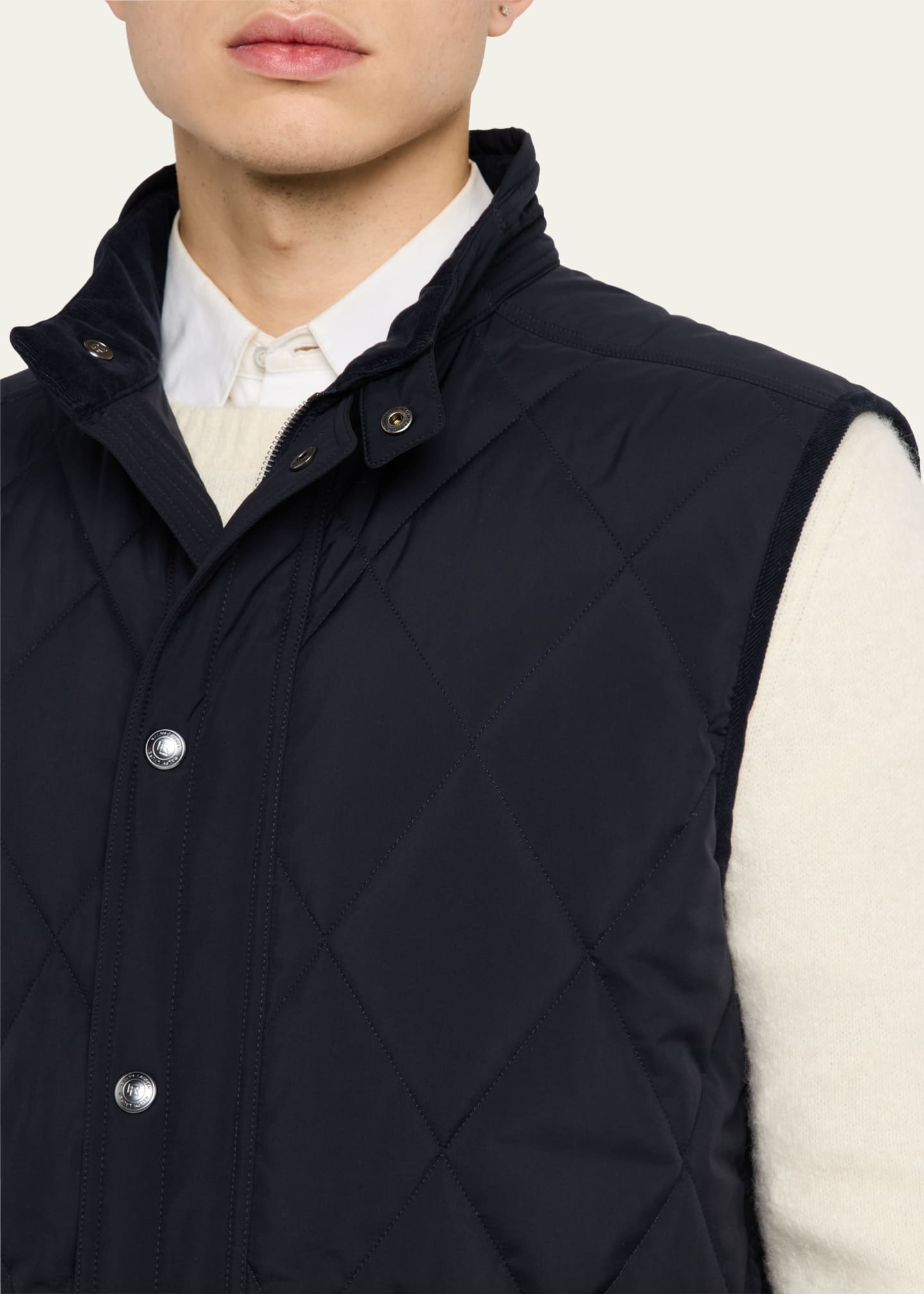 Ralph Lauren Purple Label Men's Carleton Quilted Down Vest