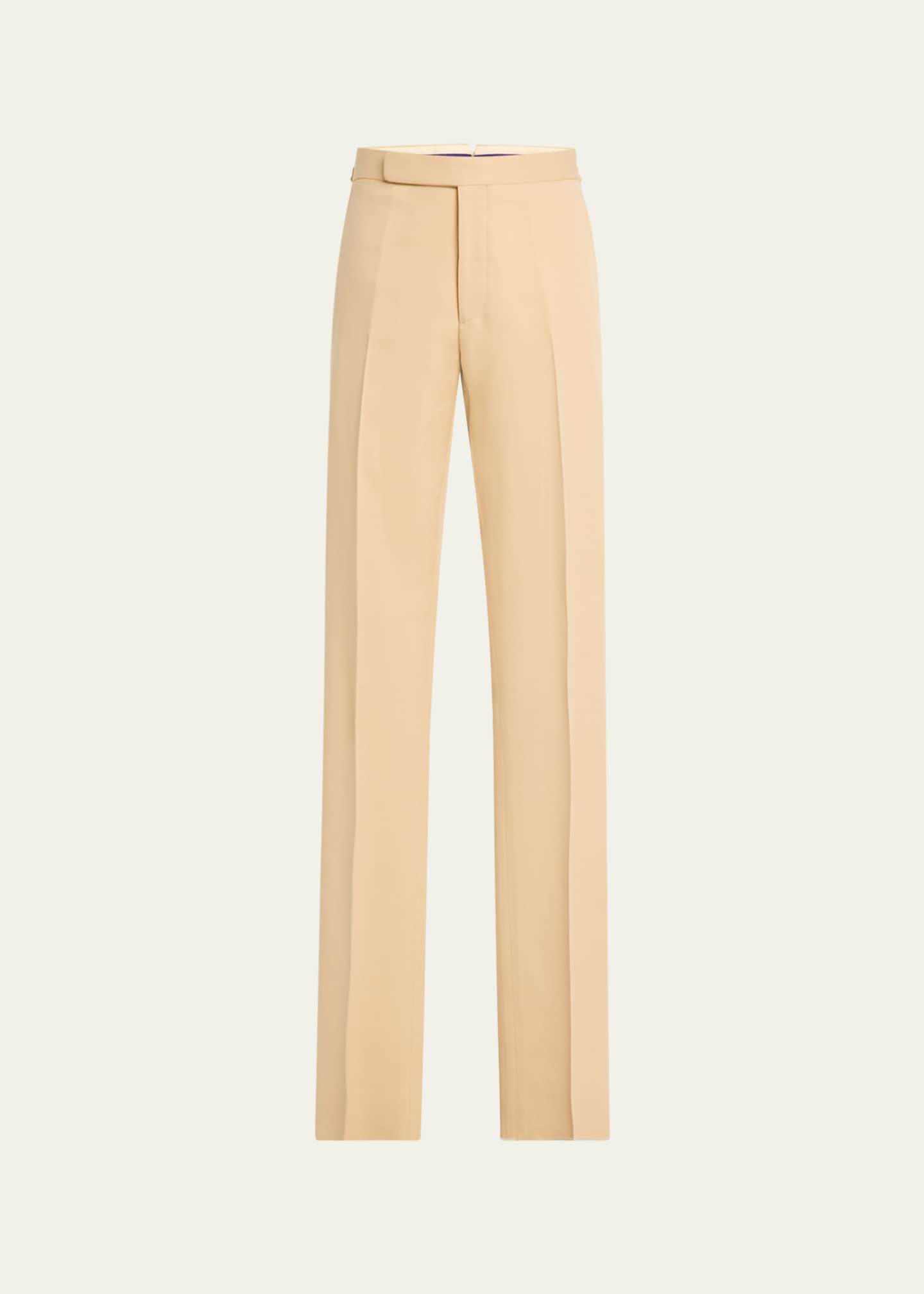 Ralph Lauren Purple Label Men's Gregory Silk Gabardine Pants Image 1 of 5
